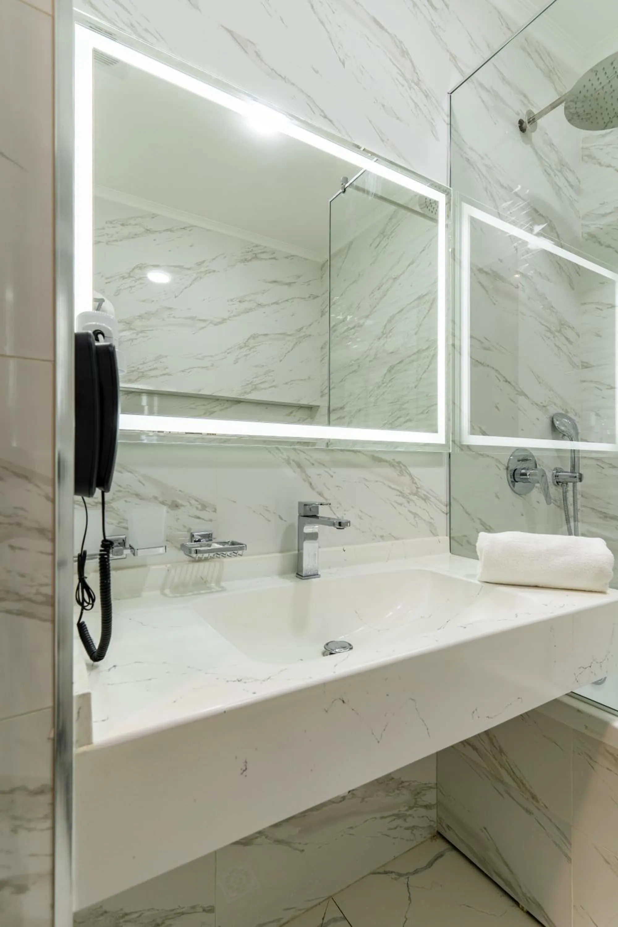 Shower in MIRZO HOTEL