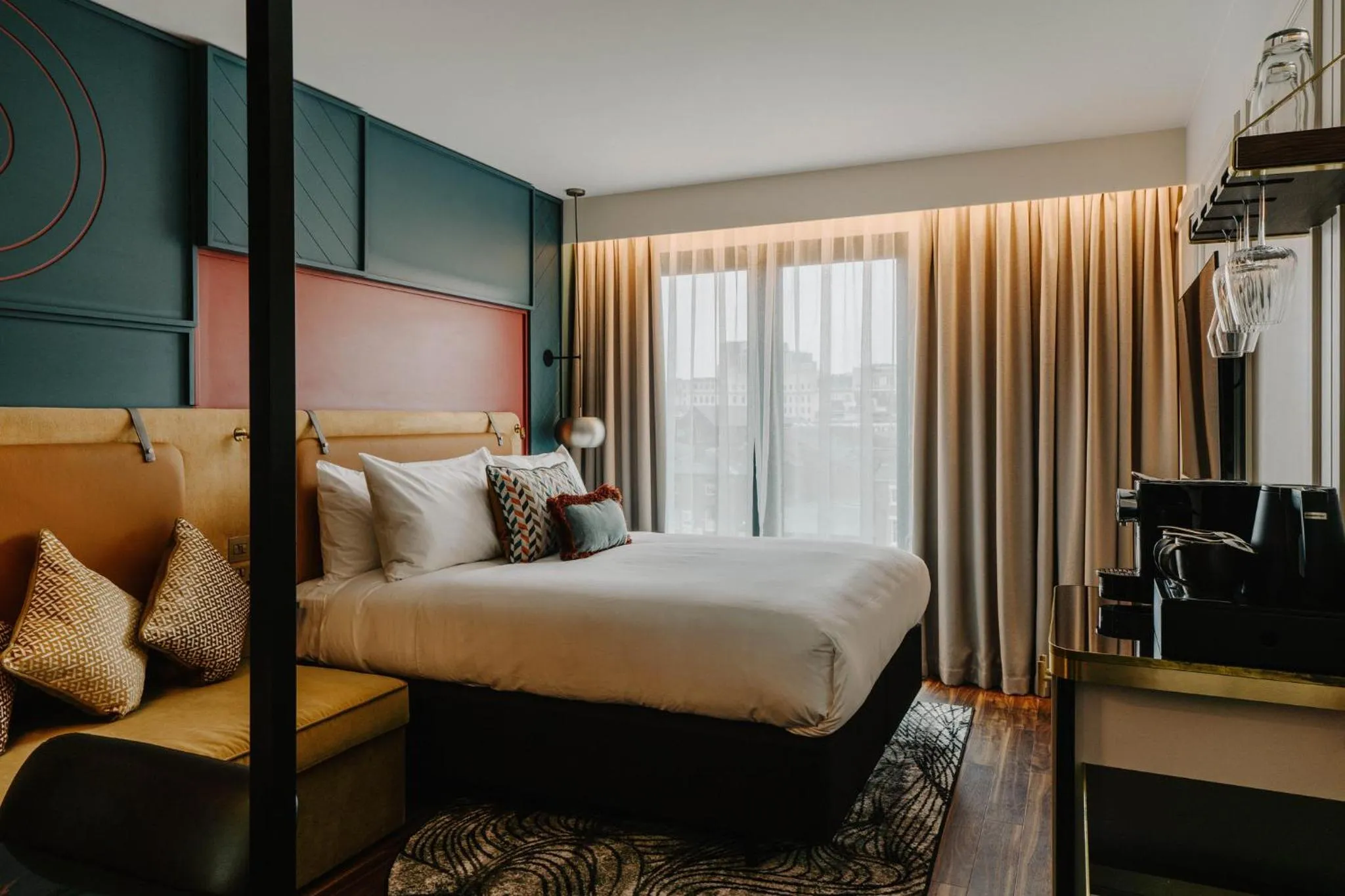 Photo of the whole room, Bed in The Halyard Liverpool, Vignette Collection by IHG