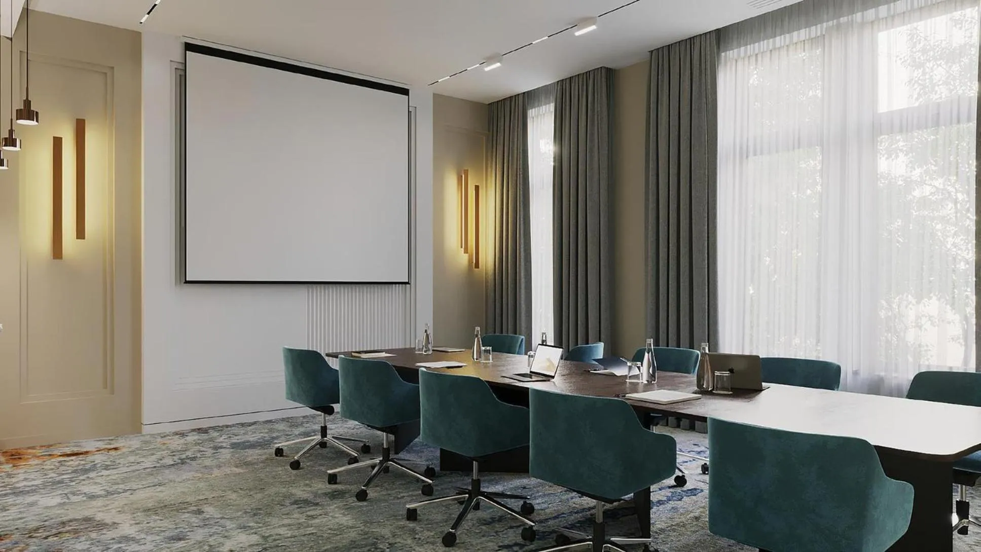 Meeting/conference room in Crowne Plaza Tashkent, an IHG Hotel