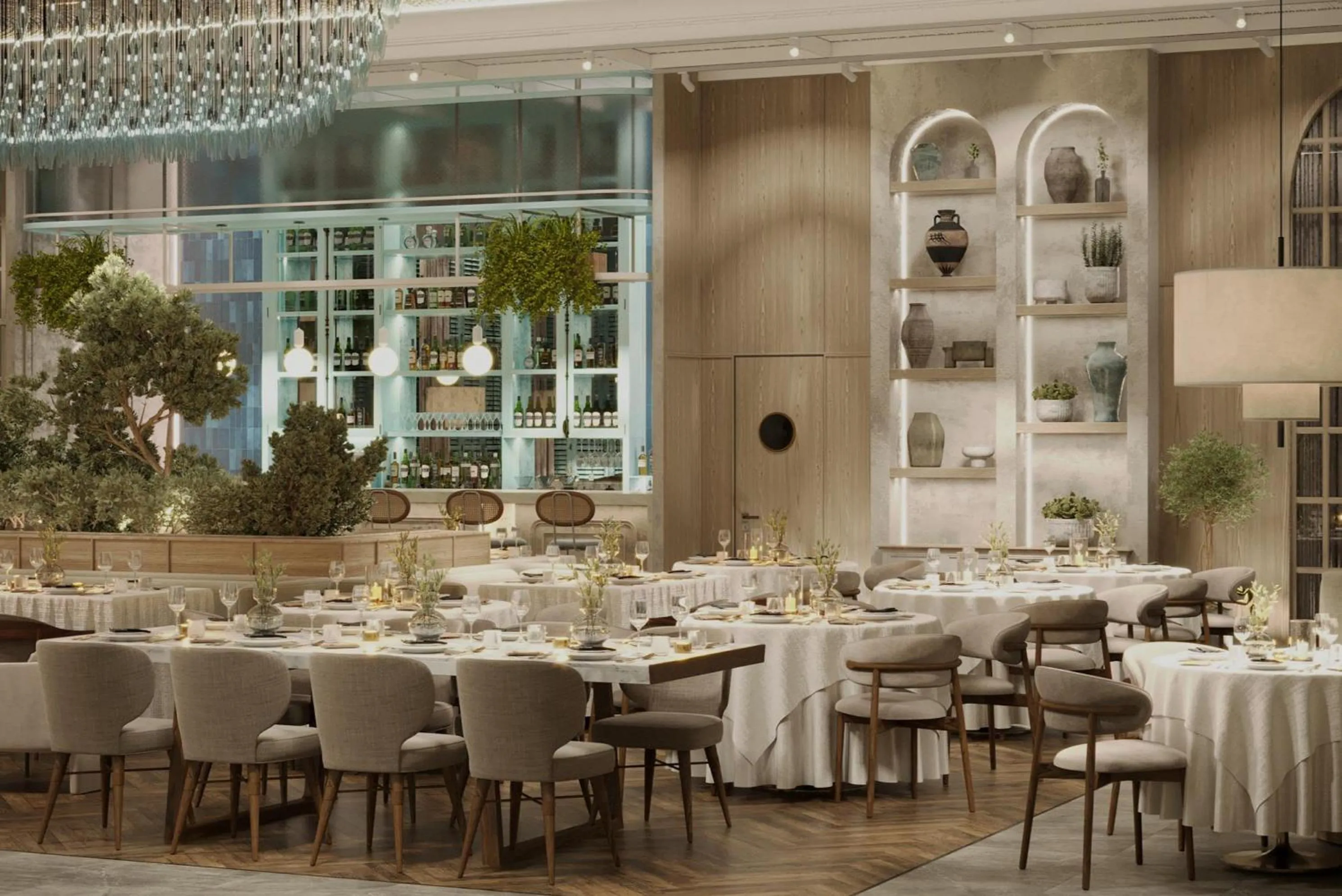 Restaurant/places to eat in Crowne Plaza Tashkent, an IHG Hotel