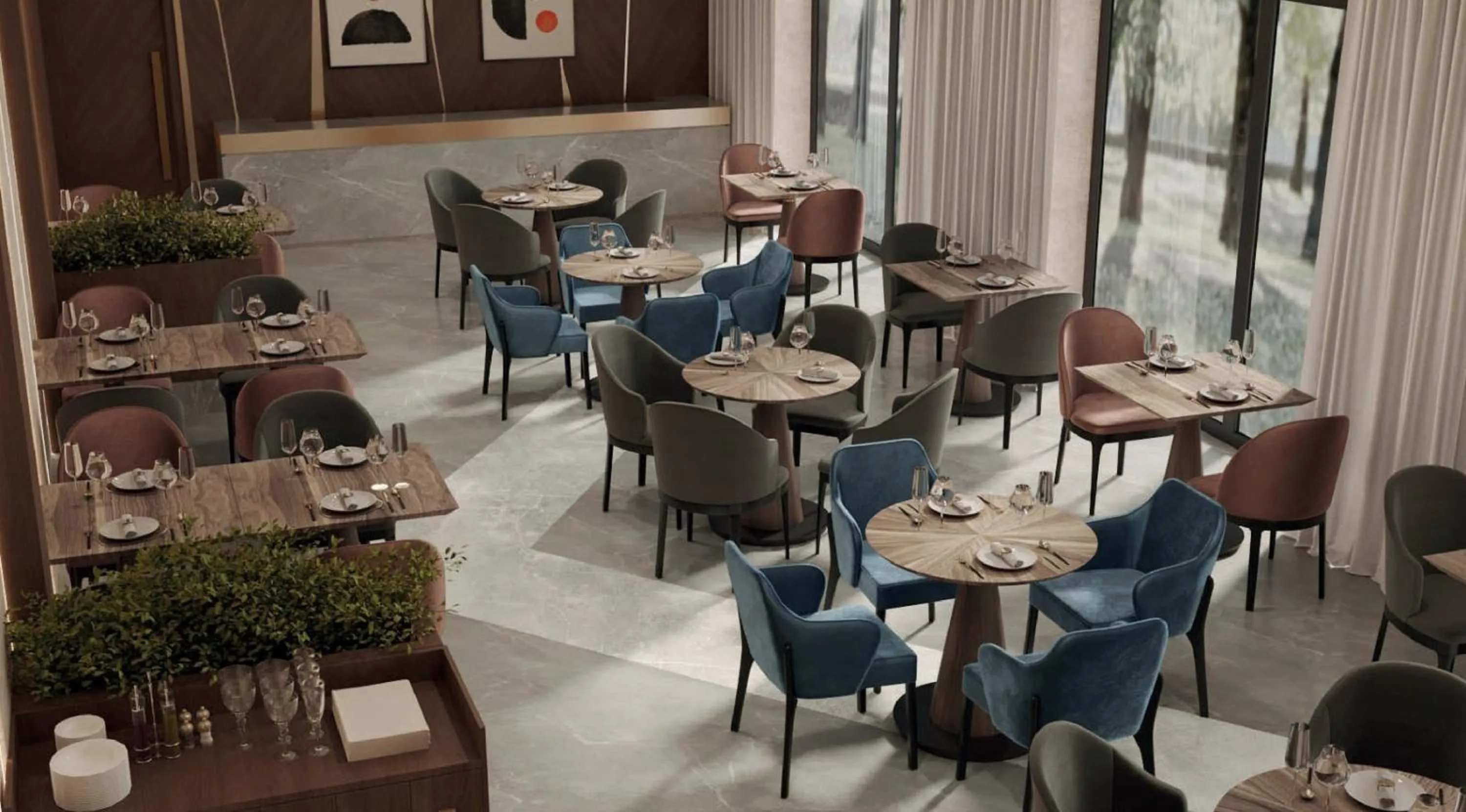 Restaurant/places to eat in Crowne Plaza Tashkent, an IHG Hotel