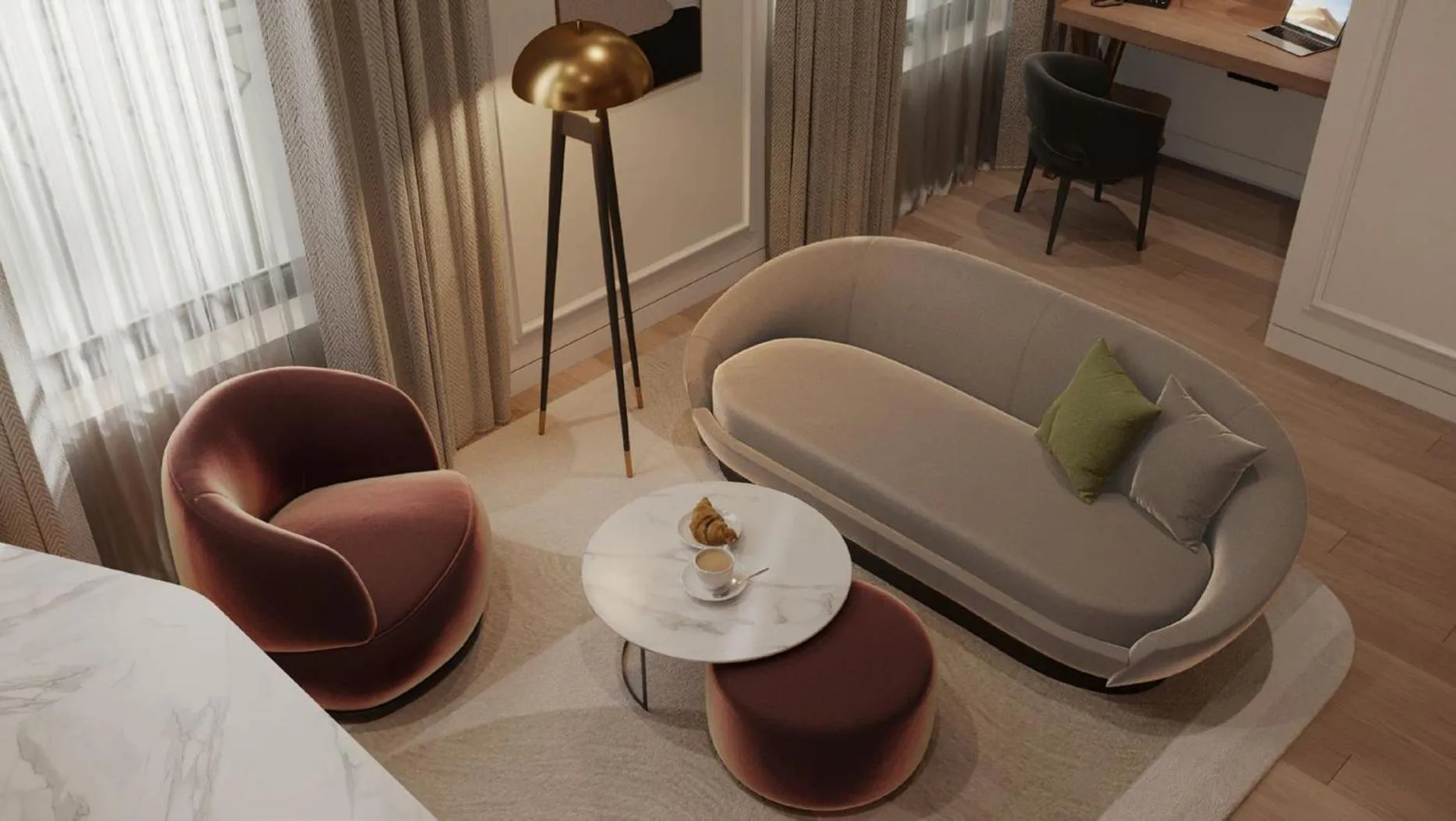 Photo of the whole room in Crowne Plaza Tashkent, an IHG Hotel