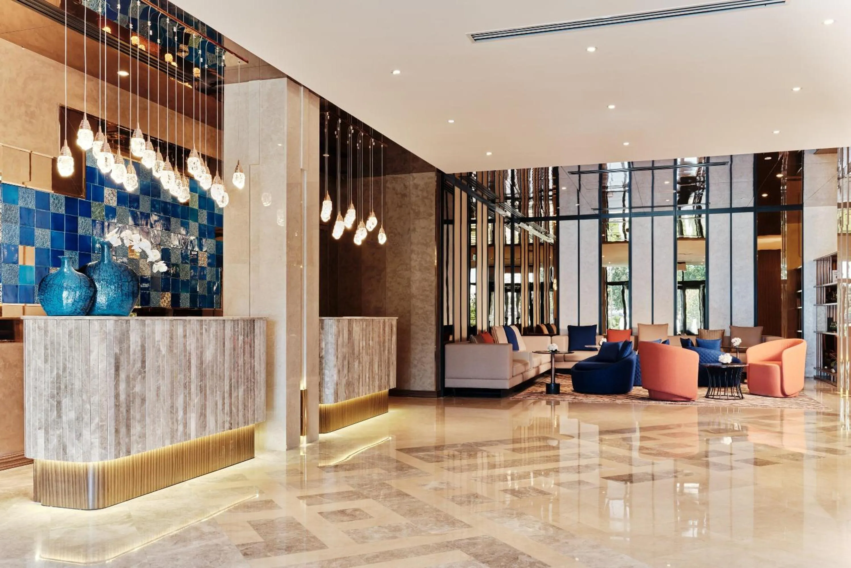 Property building in Crowne Plaza Tashkent, an IHG Hotel