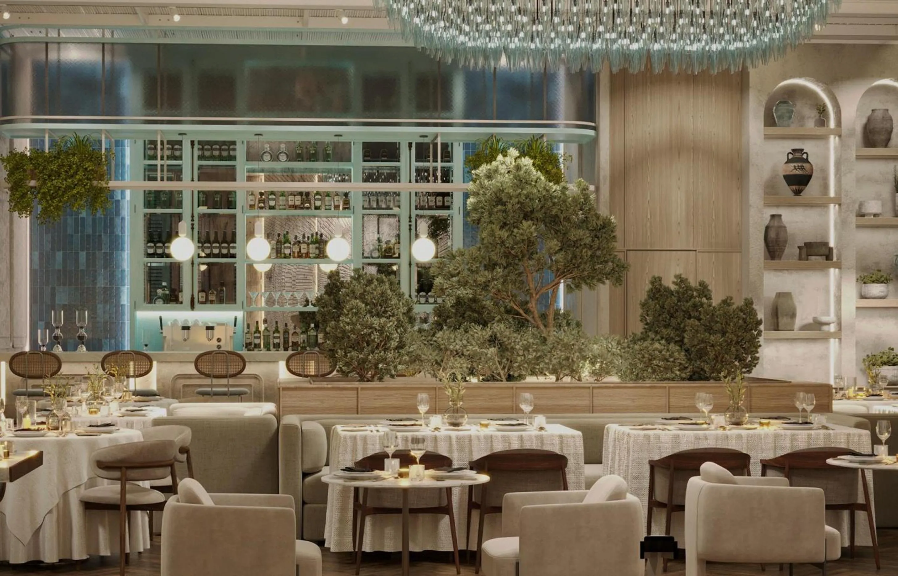 Restaurant/places to eat in Crowne Plaza Tashkent, an IHG Hotel