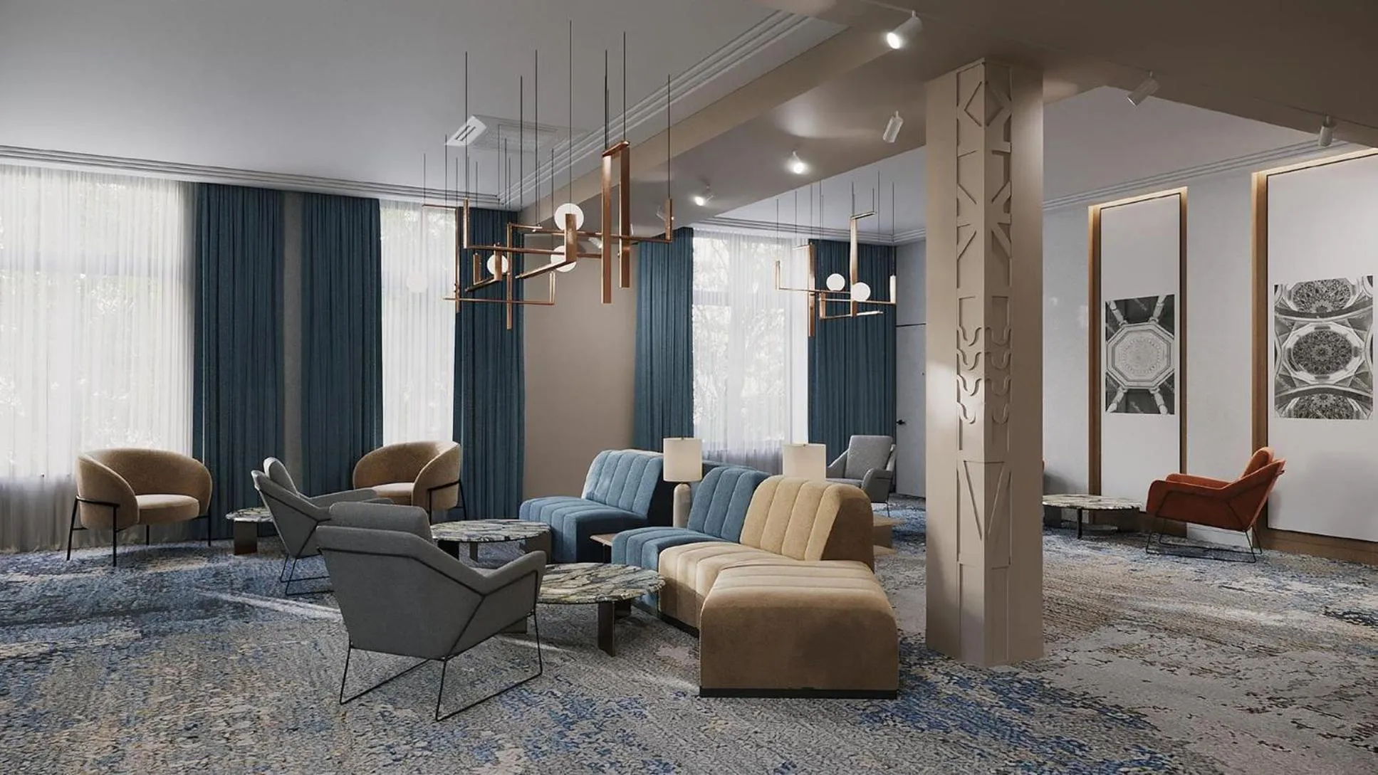 Meeting/conference room in Crowne Plaza Tashkent, an IHG Hotel