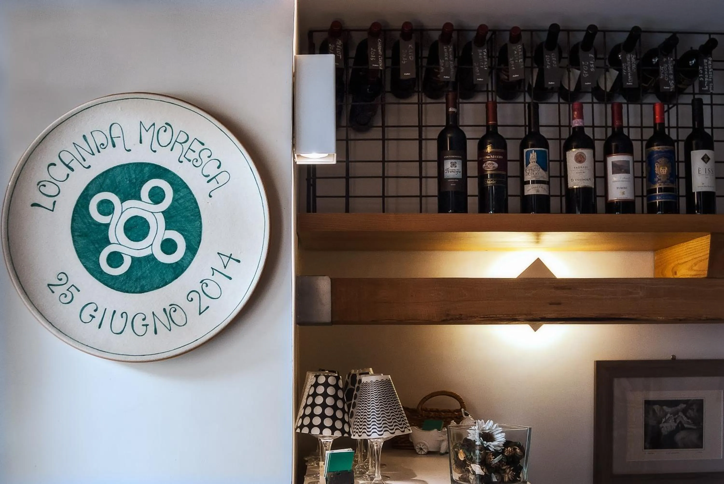 Decorative detail in La Moresca