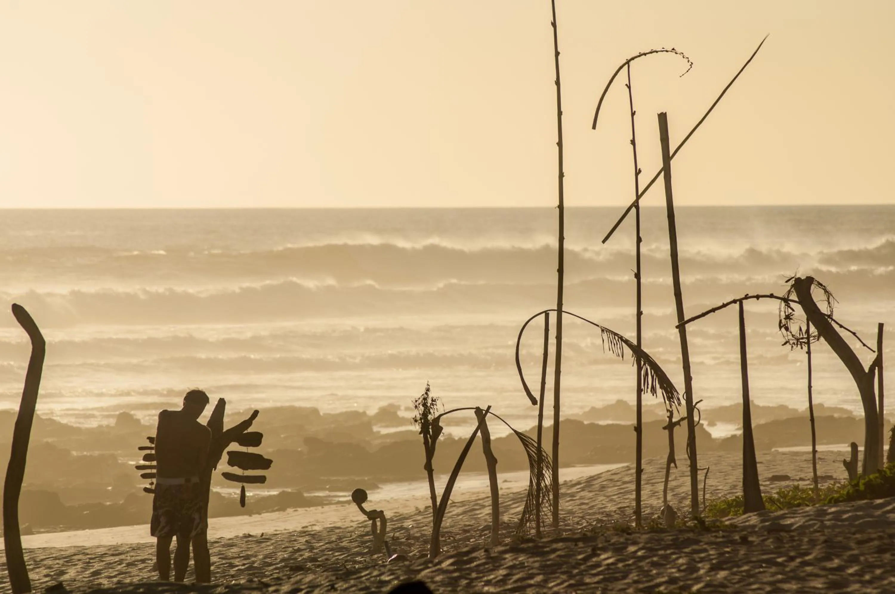 Beach in Maoritsio Garden Studios