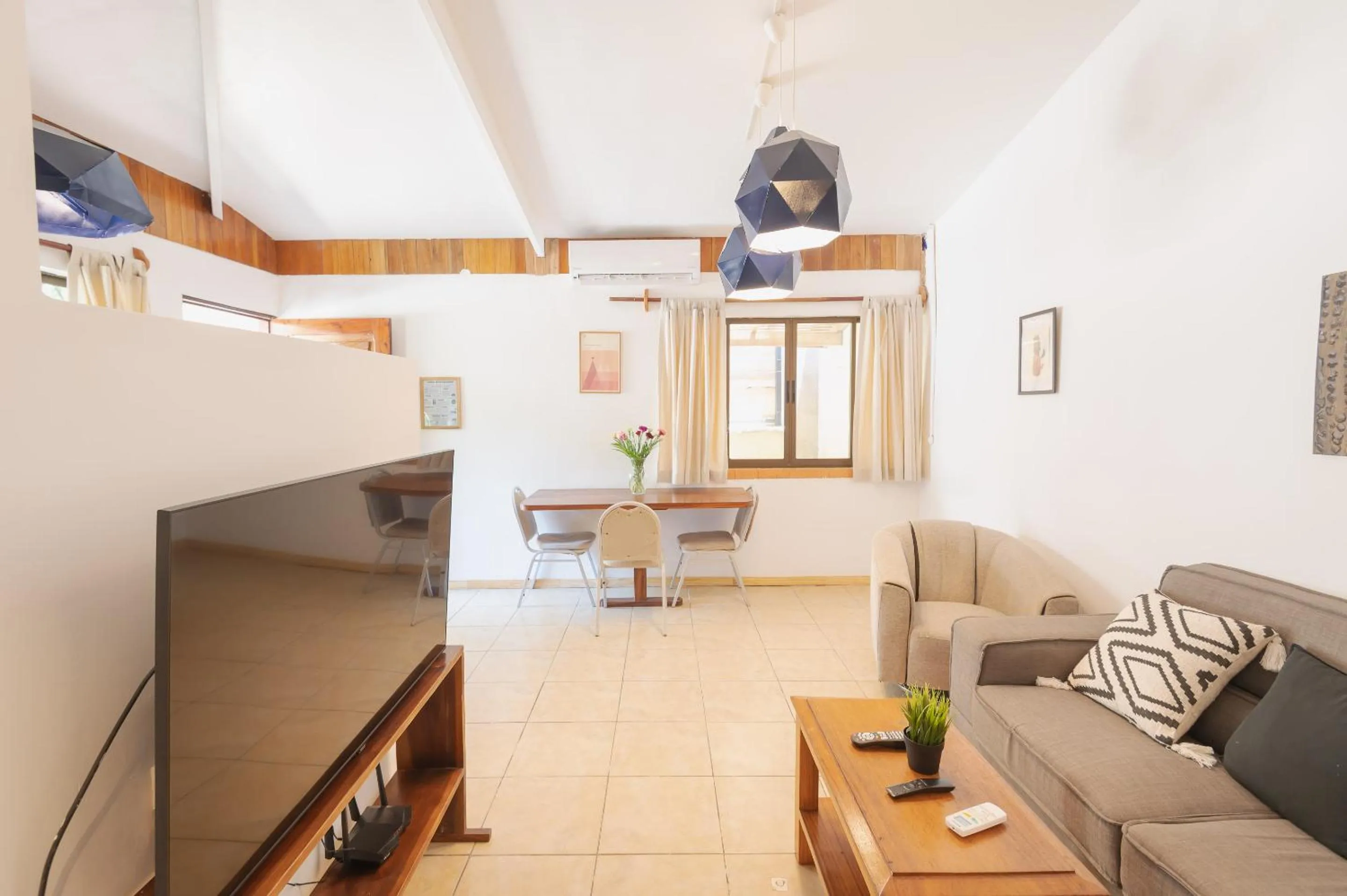 Living room in Maoritsio Garden Studios