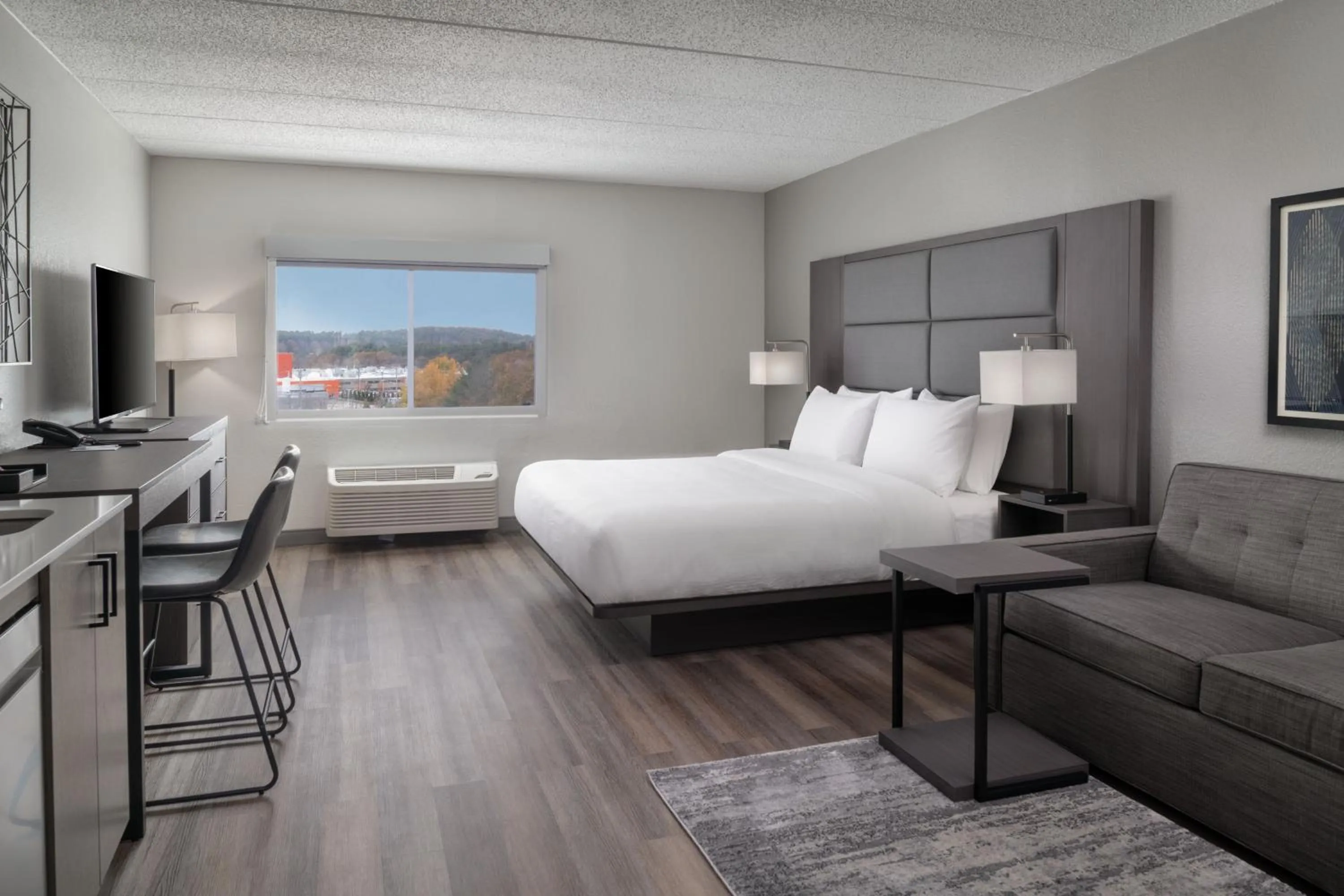 Photo of the whole room, Bed in TownePlace Suites by Marriott Framingham