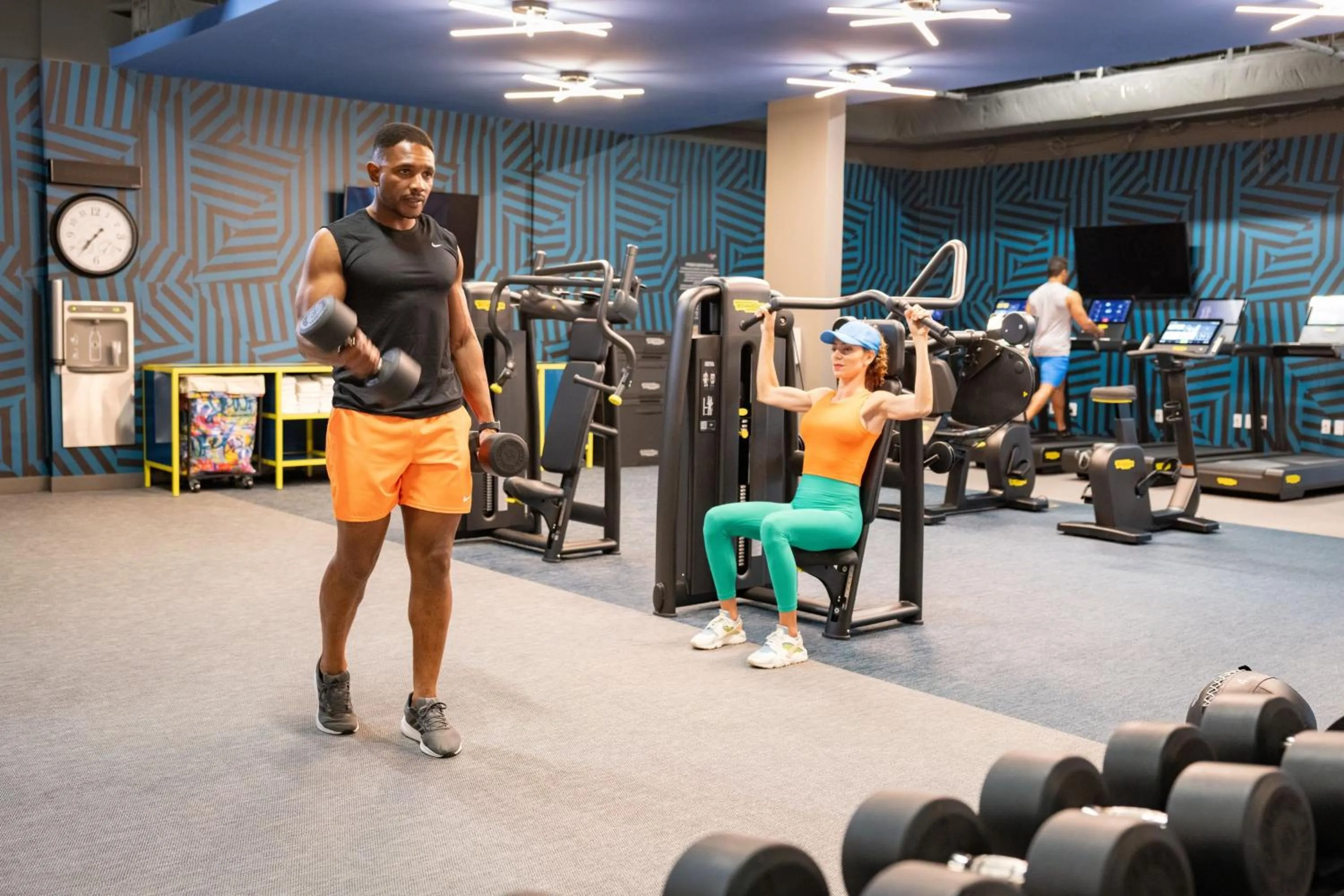 Fitness centre/facilities in Aloft Orlando Lake Nona