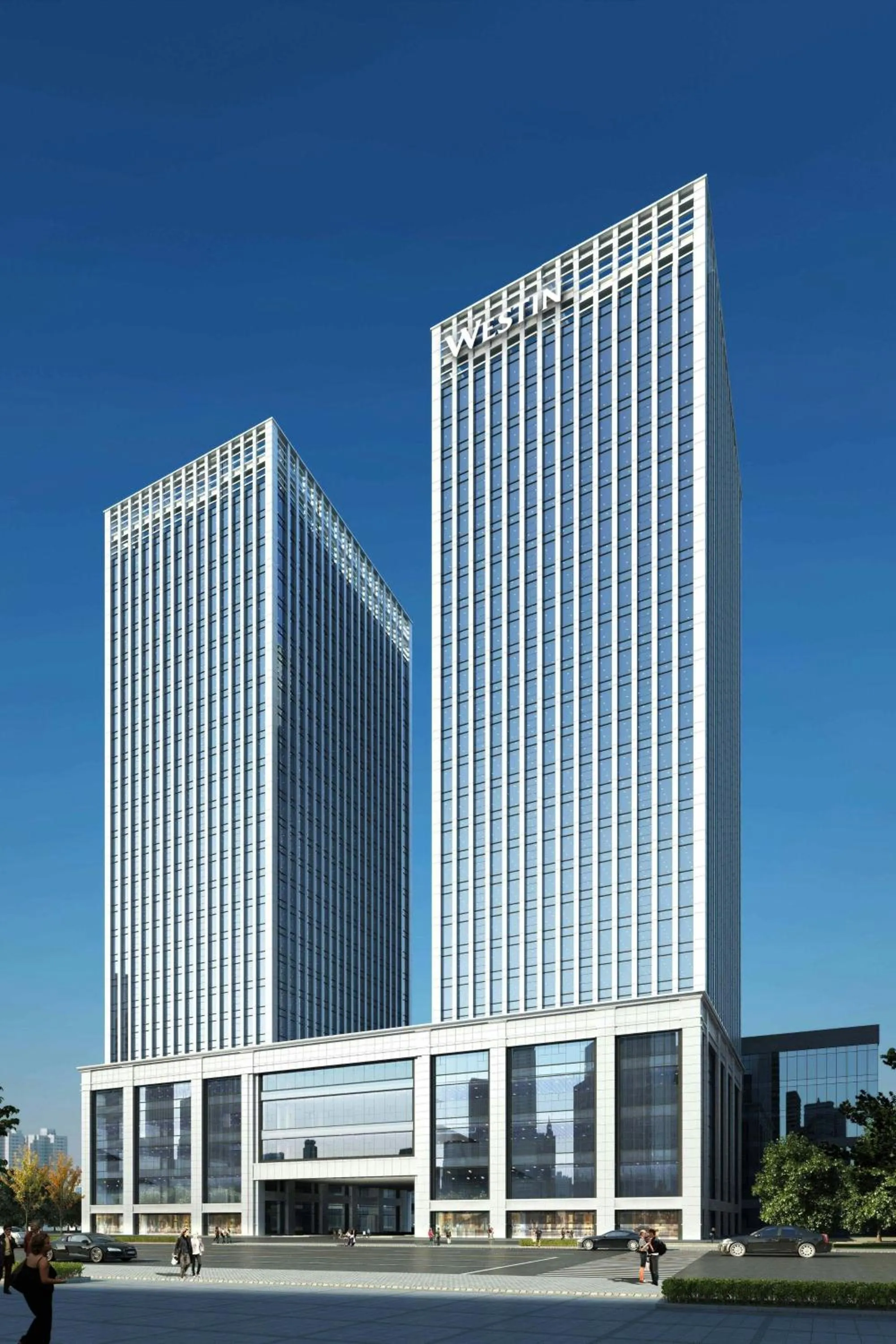 Property building in The Westin Wuhan Hanyang