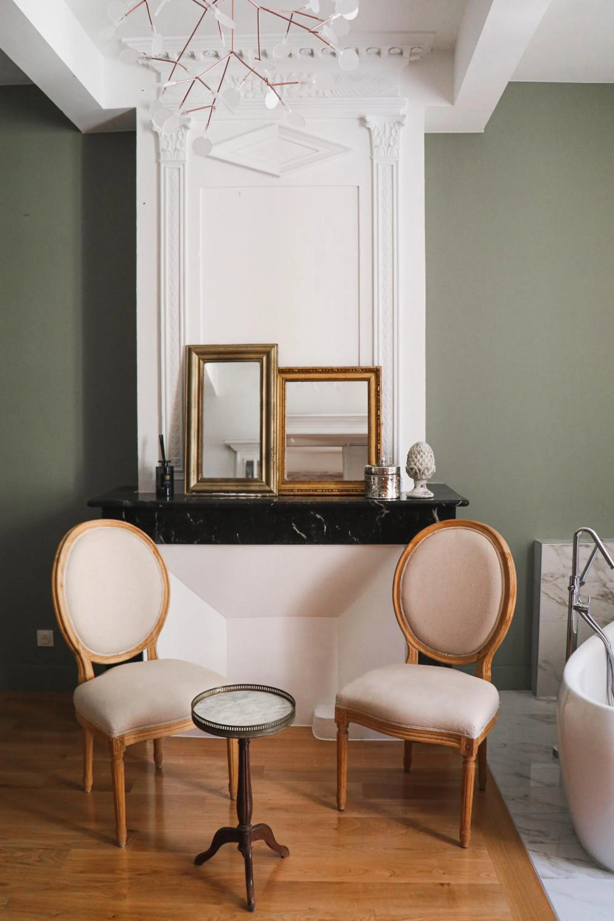 Seating area in Maison d'Hotes Delga