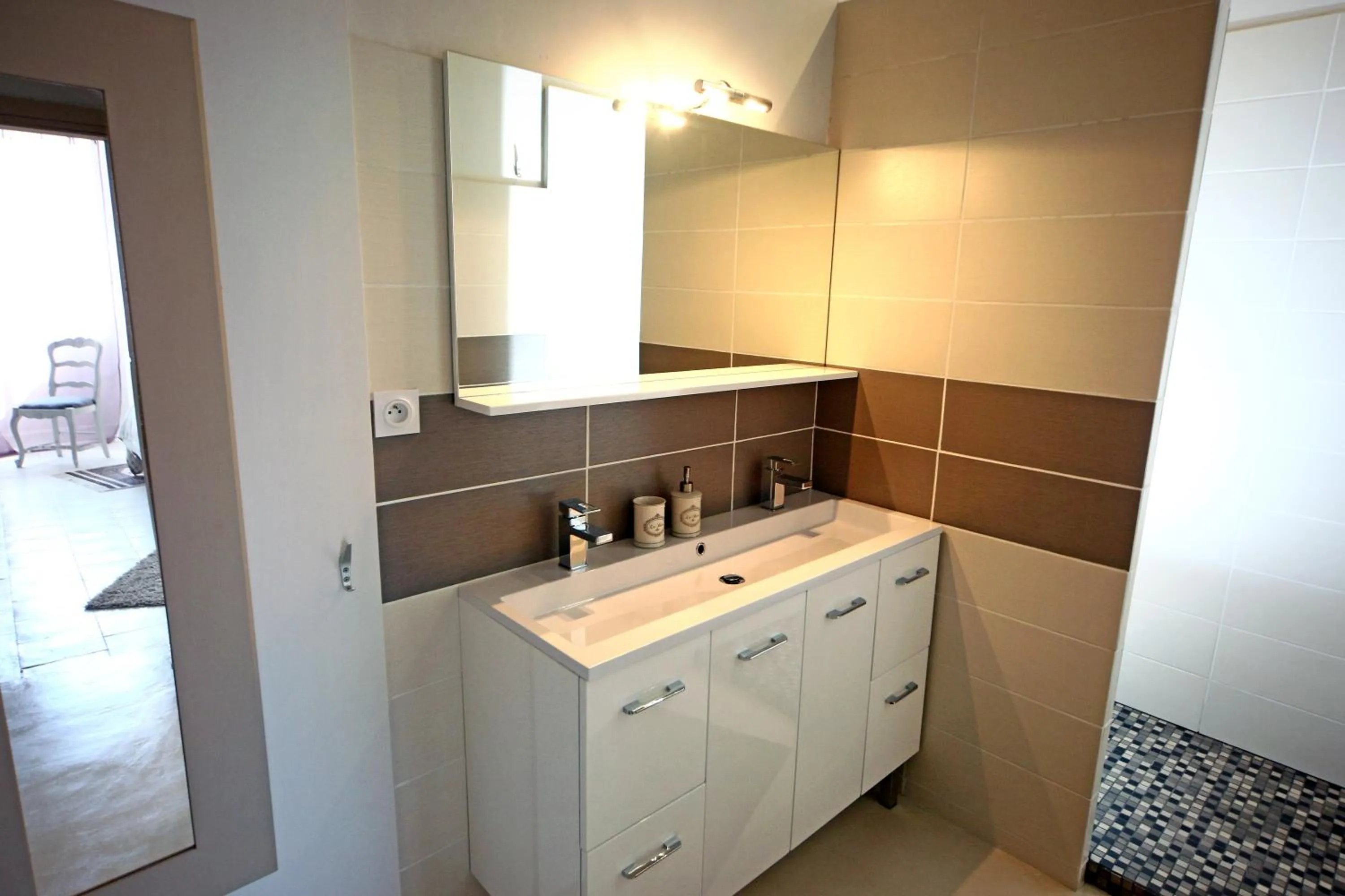 Bathroom in Maison d'Hotes Delga