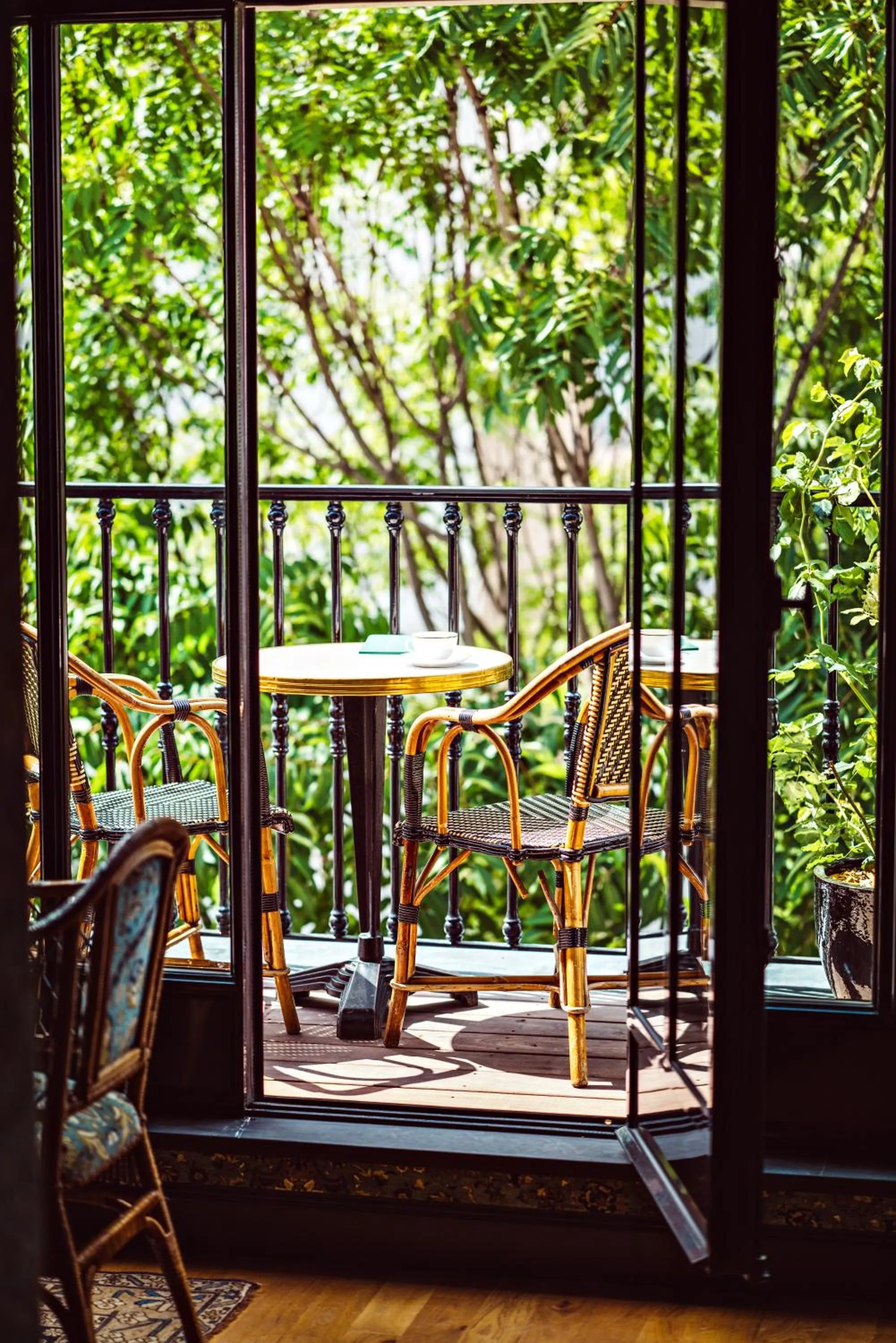 Patio in Hôtel Eldorado Paris