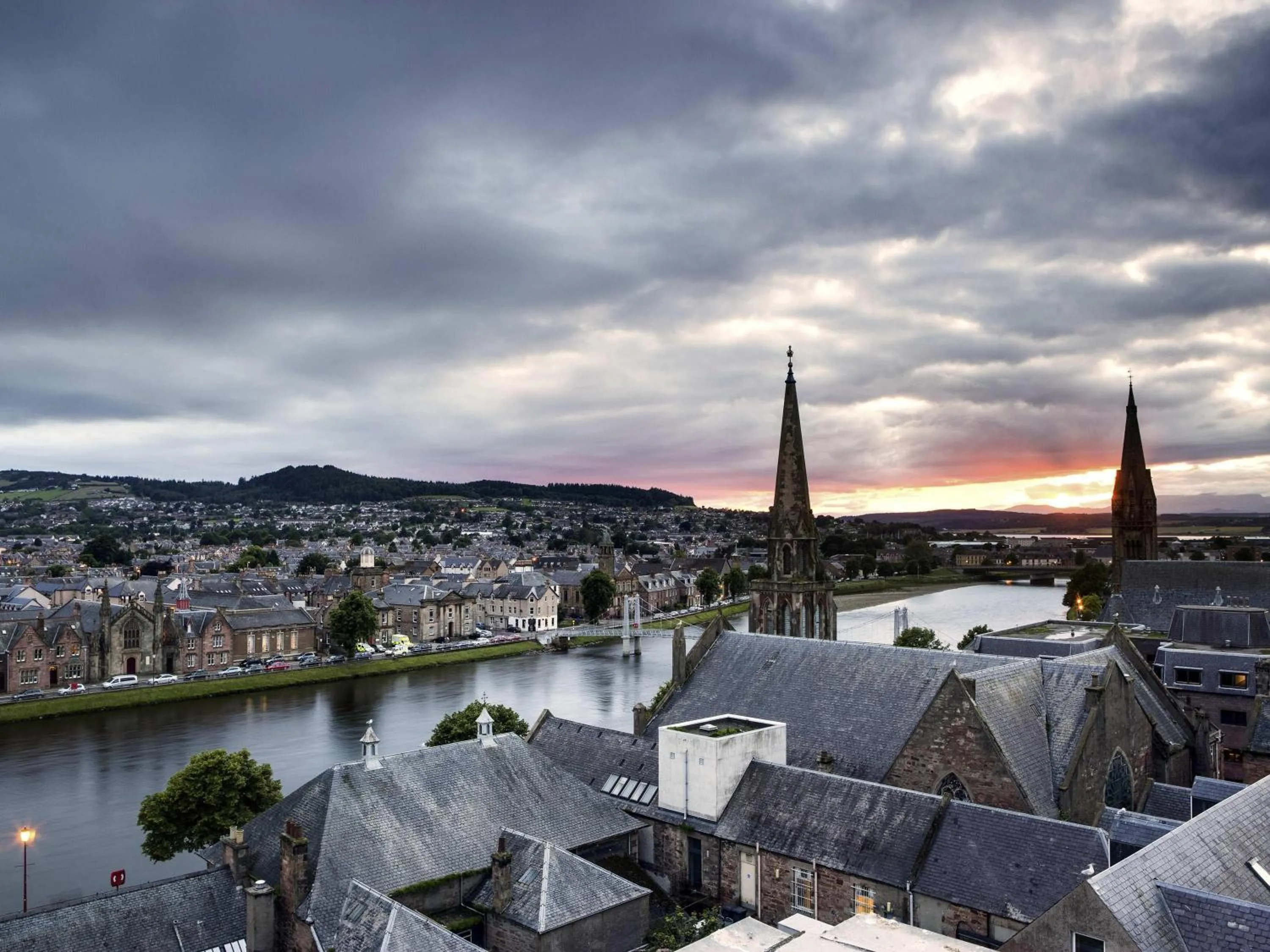 Bedroom in Mercure Inverness Hotel