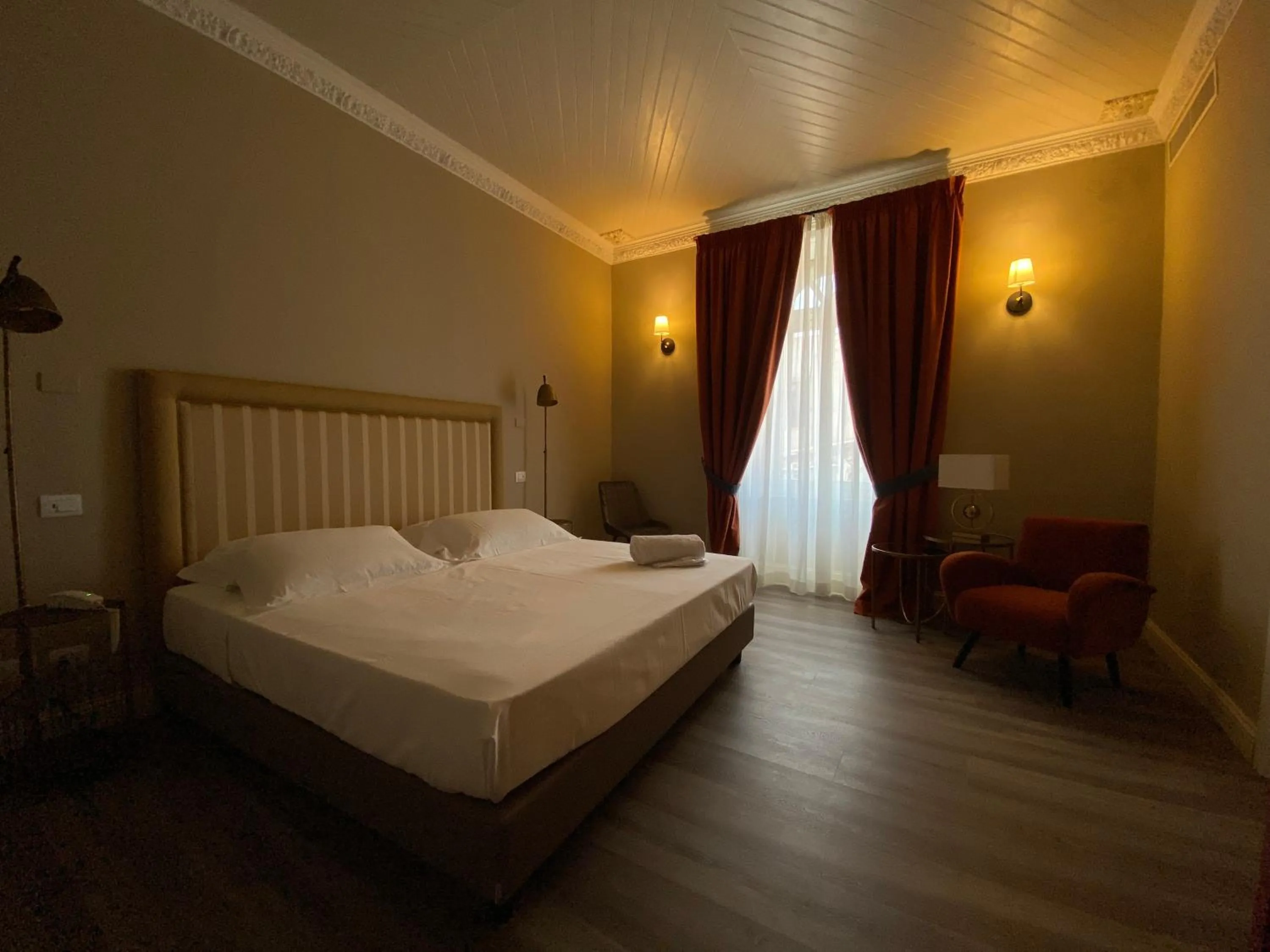 Bed in Lanterne Magiche Ortigia Suites