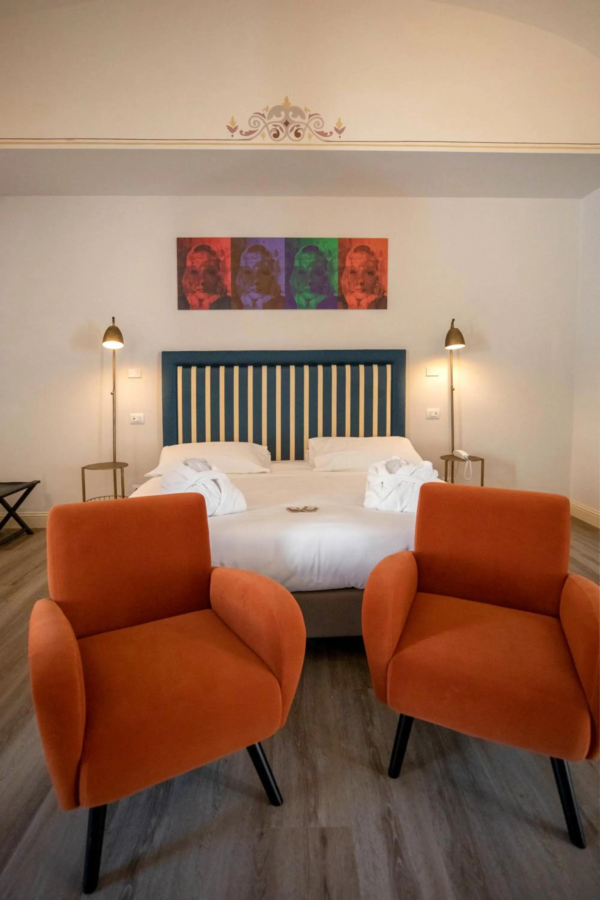 Bed in Lanterne Magiche Ortigia Suites