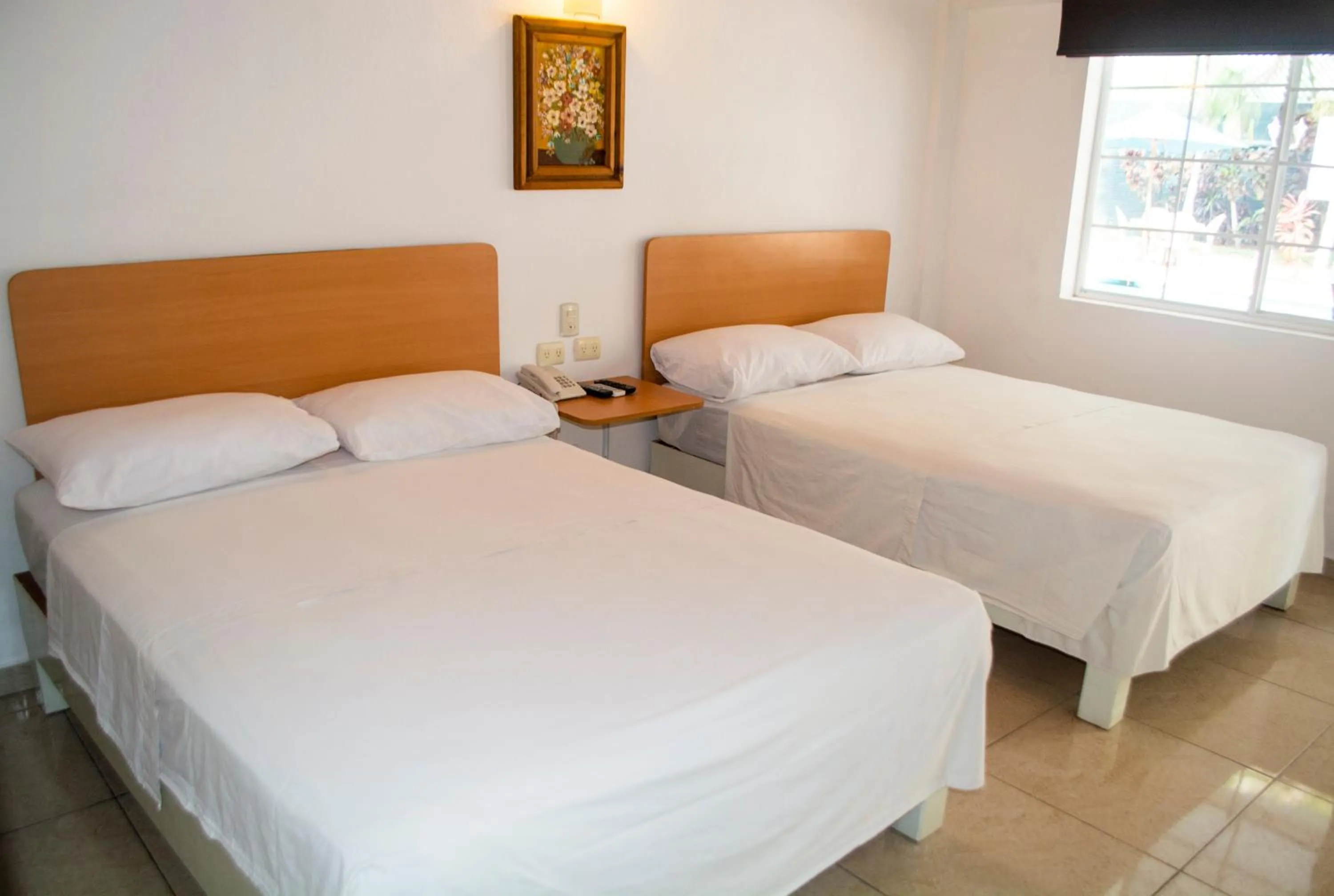 Bed in Hotel Olinalá Diamante