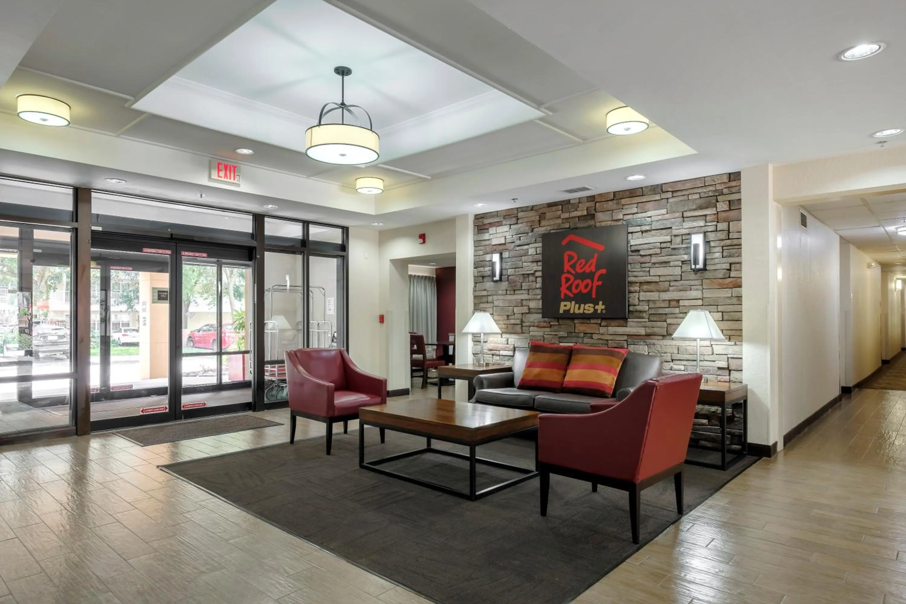 Lobby or reception in Red Roof Inn PLUS + Gainesville