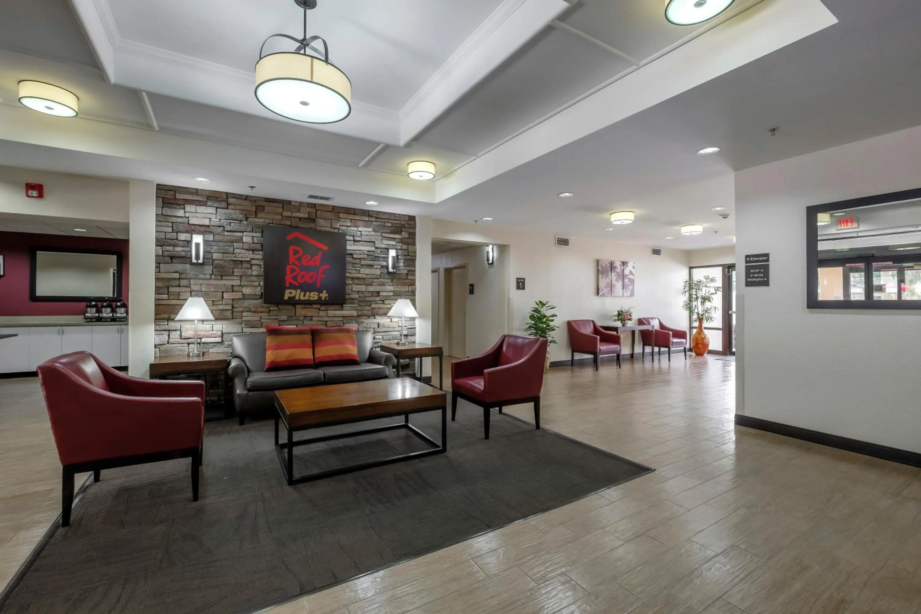Lobby or reception in Red Roof Inn PLUS + Gainesville