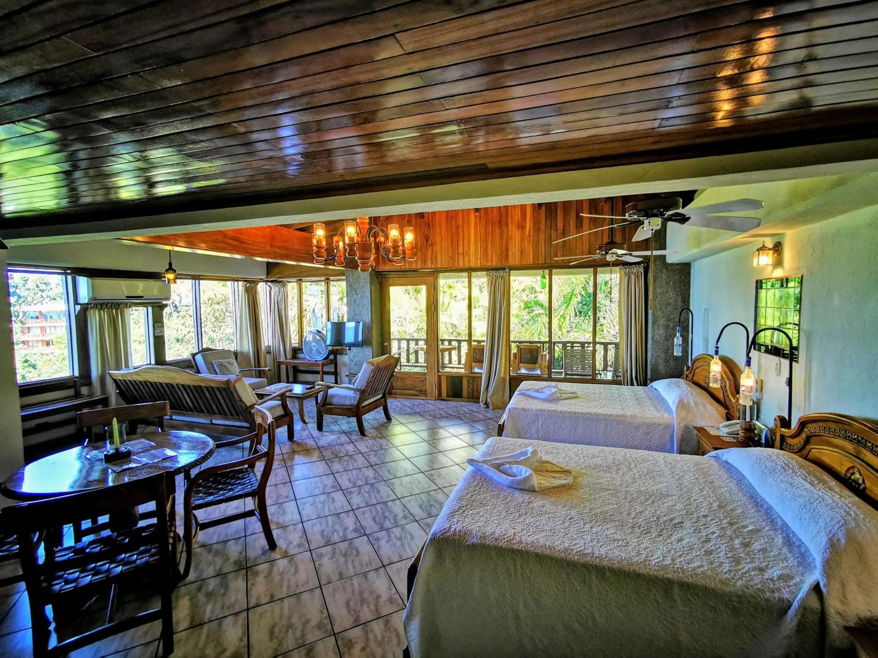 Bed in Hotel Costa Verde