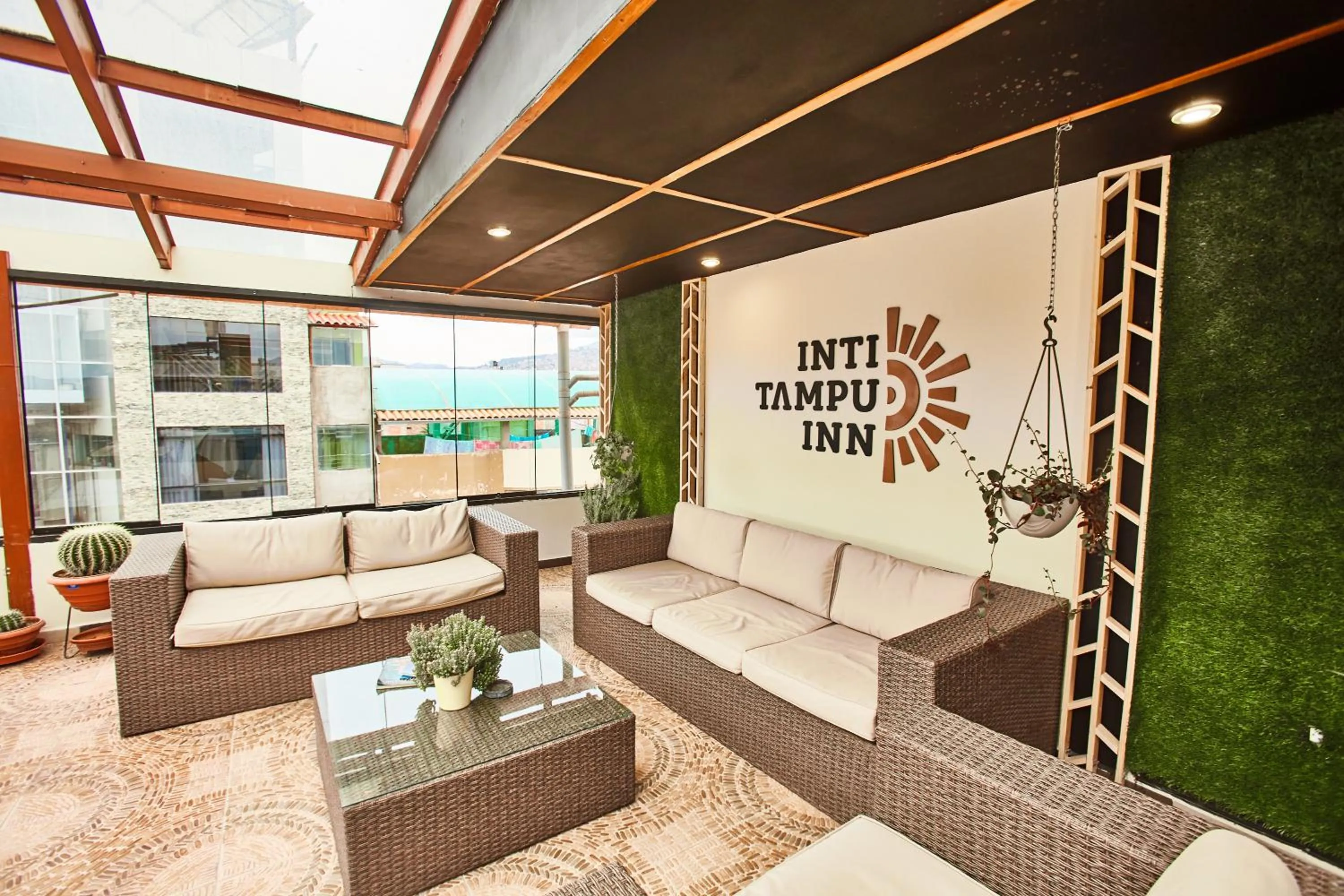 Patio in Inti Tampu Inn