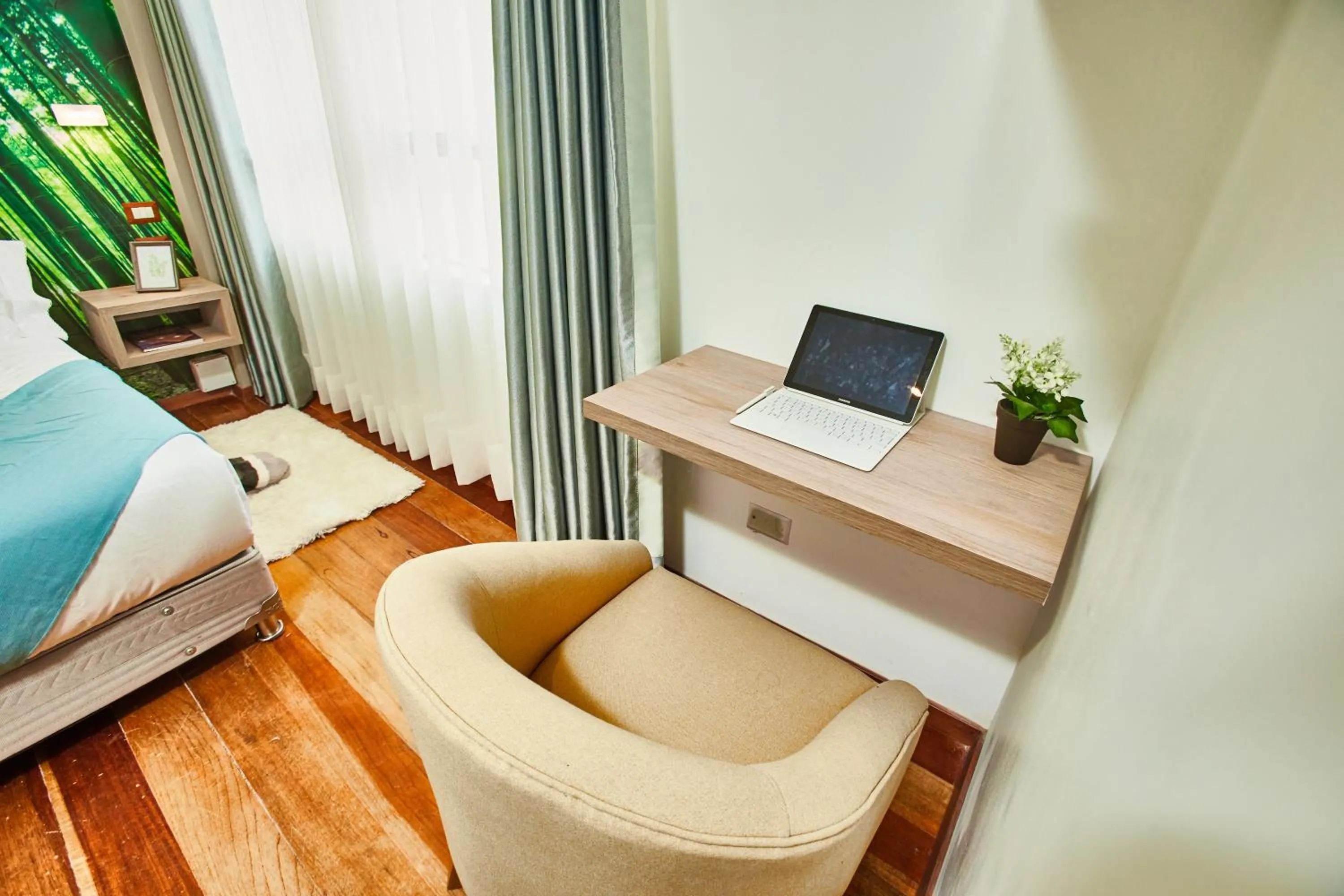 hair dresser, Bed in Inti Tampu Inn