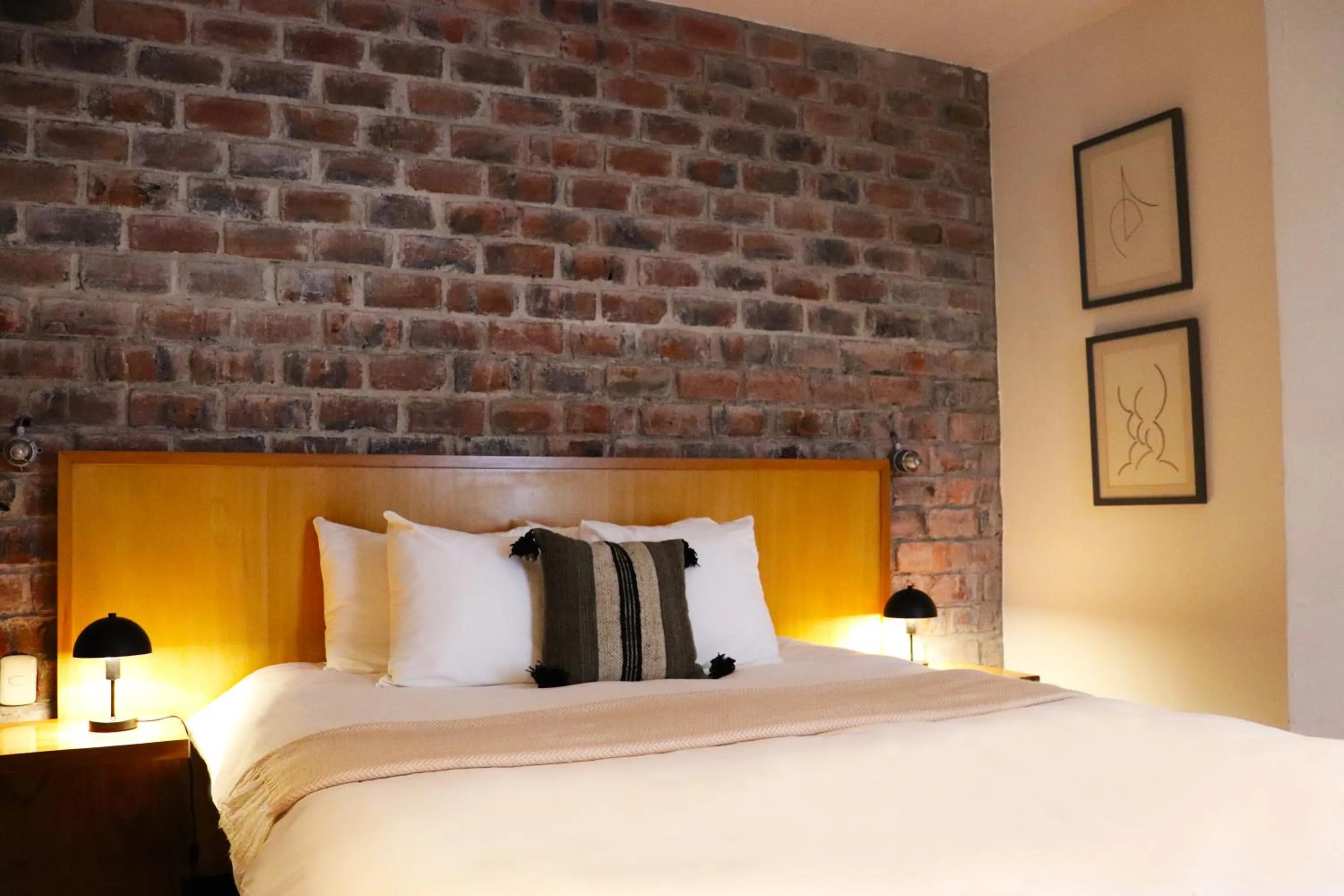 Bedroom, Bed in The Lot Boutique