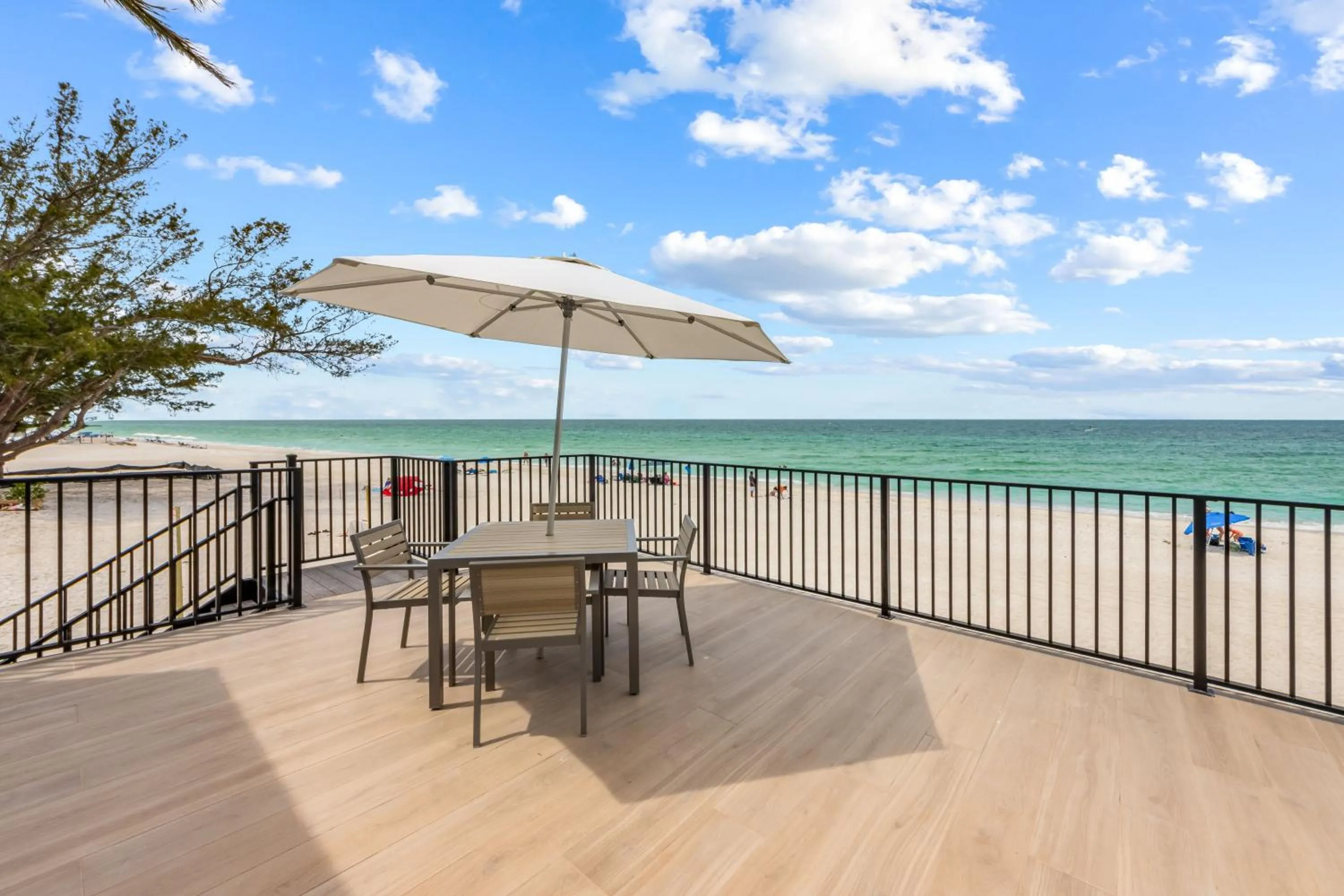Patio in Seabreeze at Anna Maria Island Inn