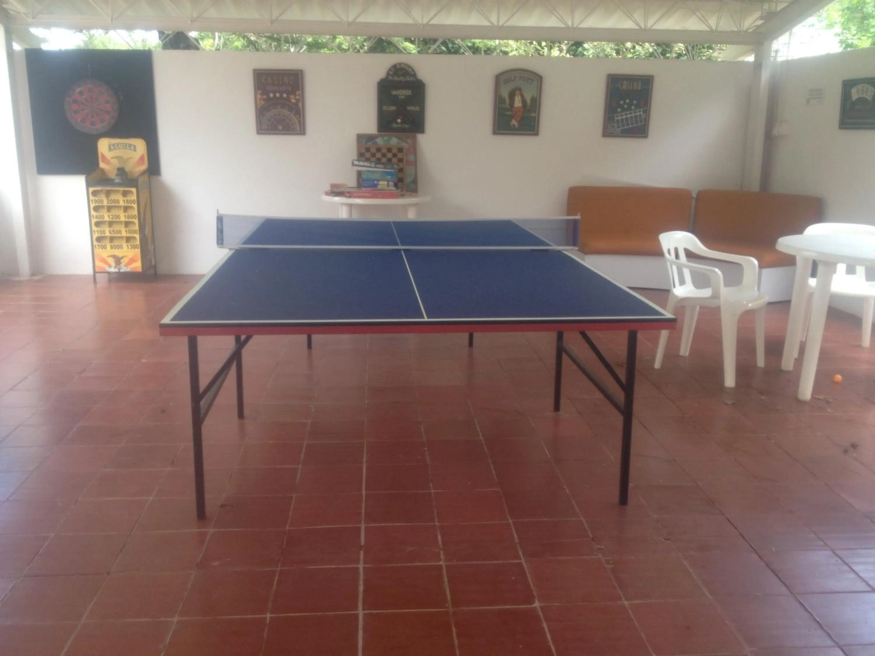 Table tennis in Arizona Ranch Hotel