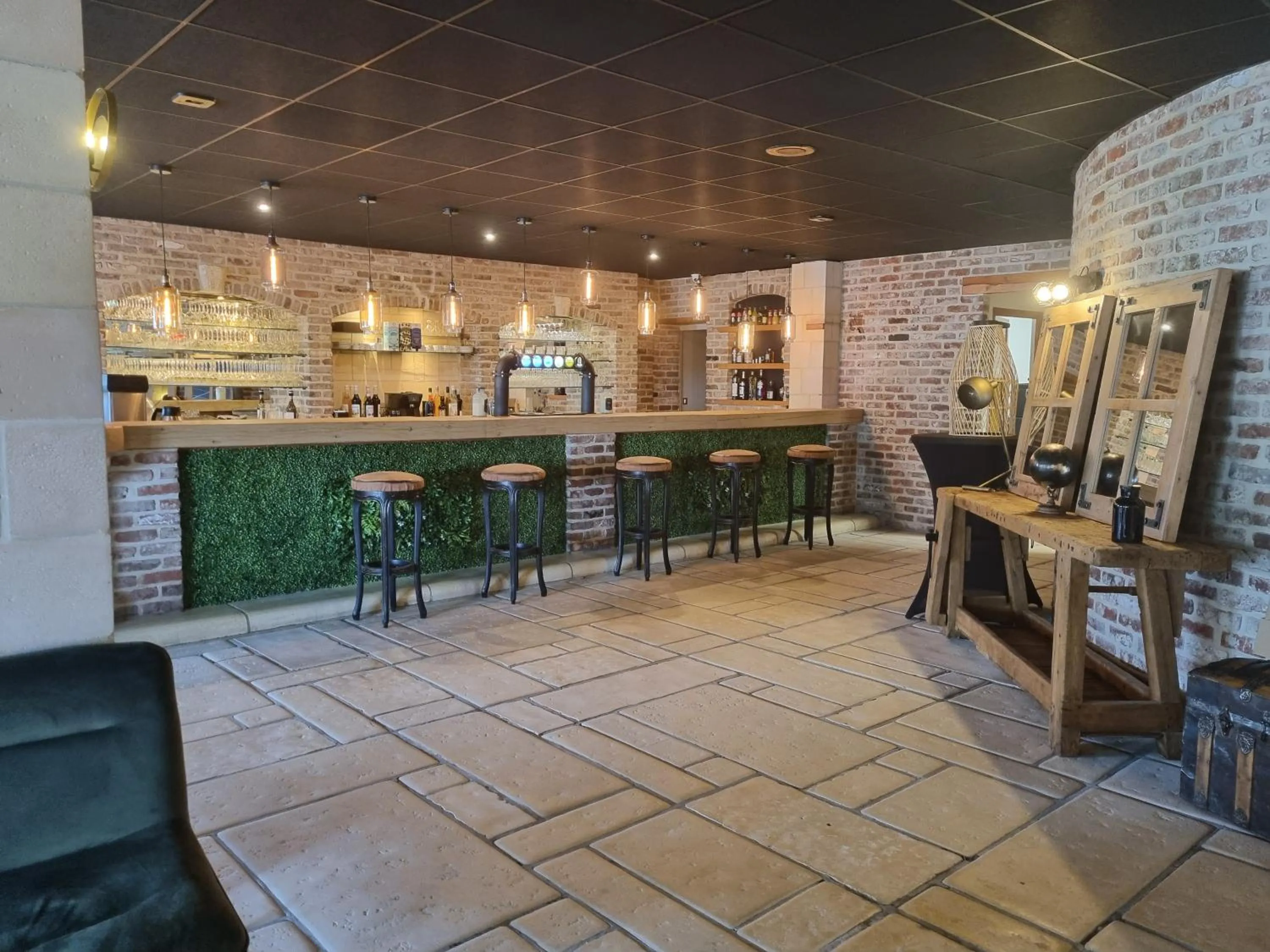 Living room in Hôtel Le Prieuré