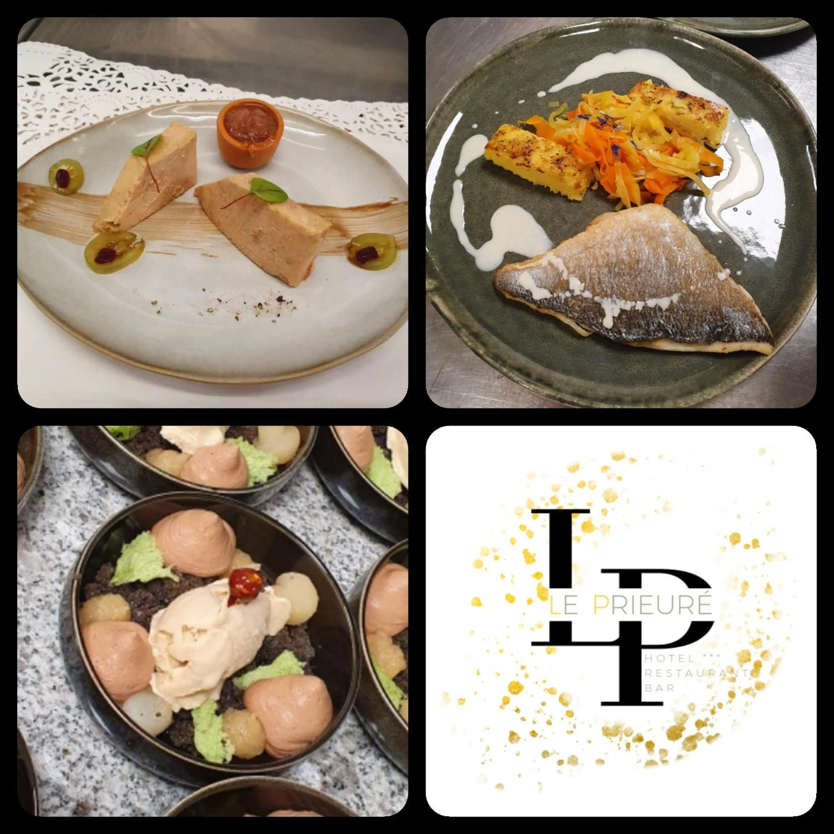 Restaurant/places to eat in Hôtel Le Prieuré