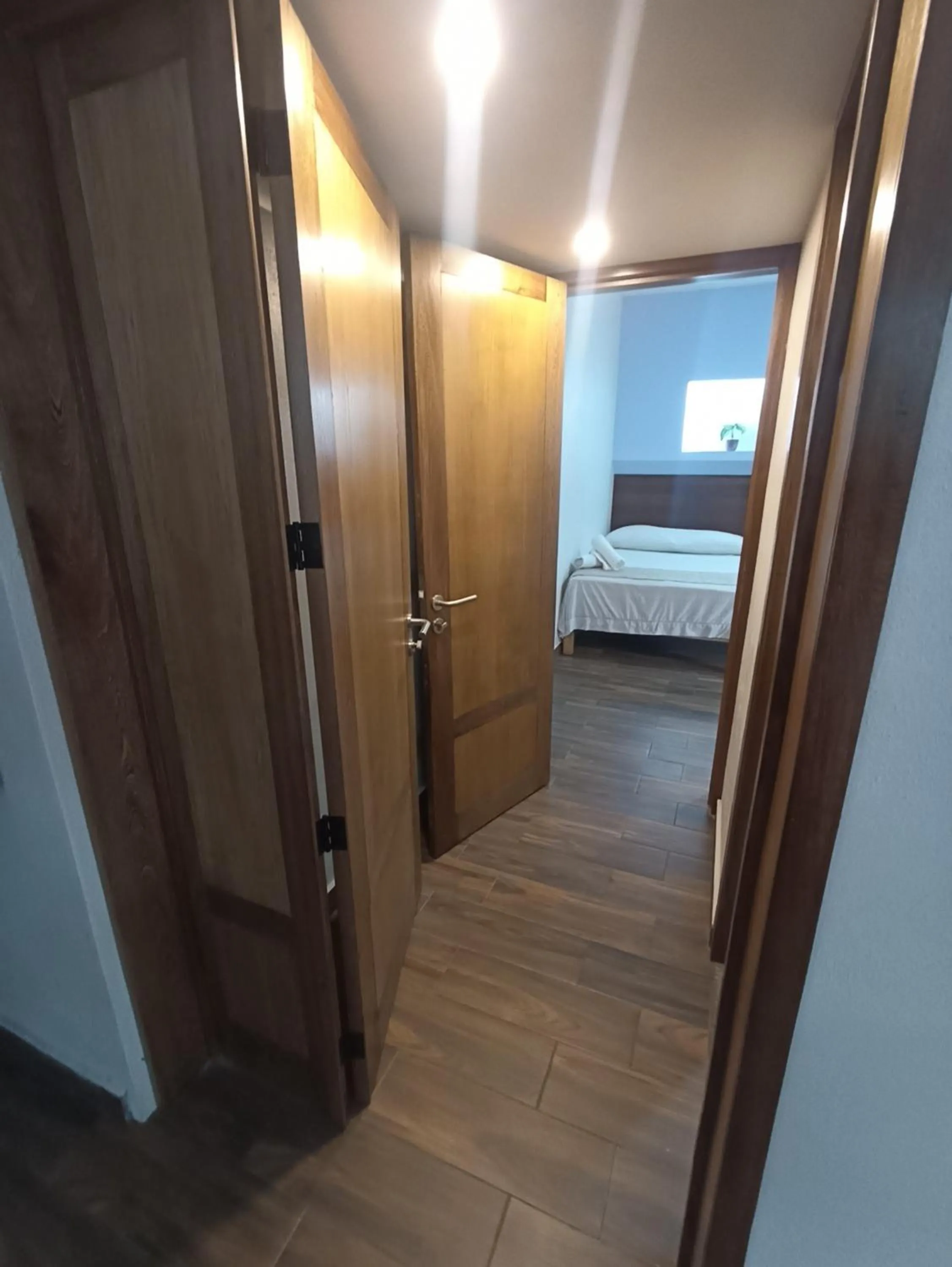 Bed in Hotel Posada Comala