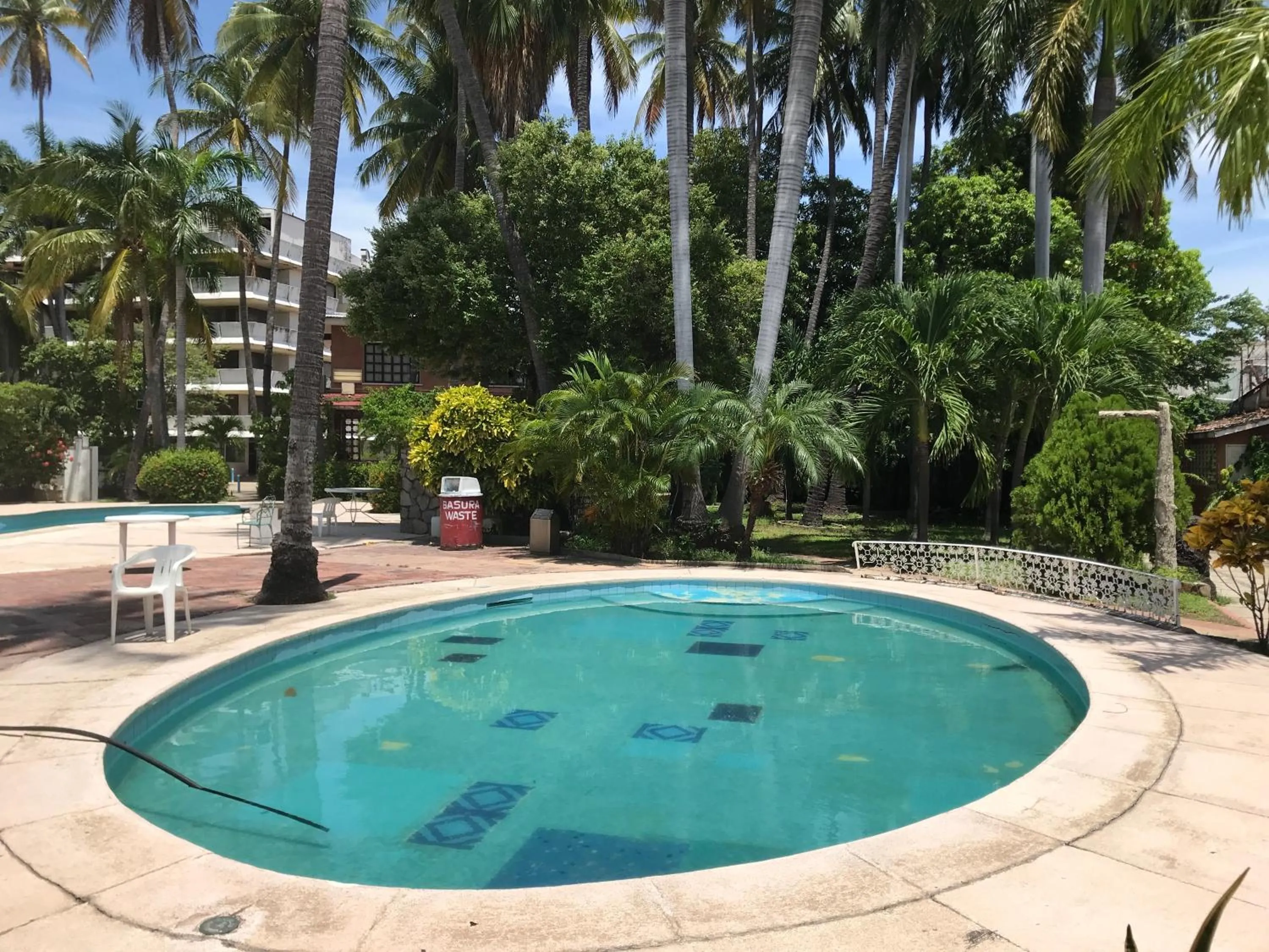 Swimming pool in Hotel las hamacas