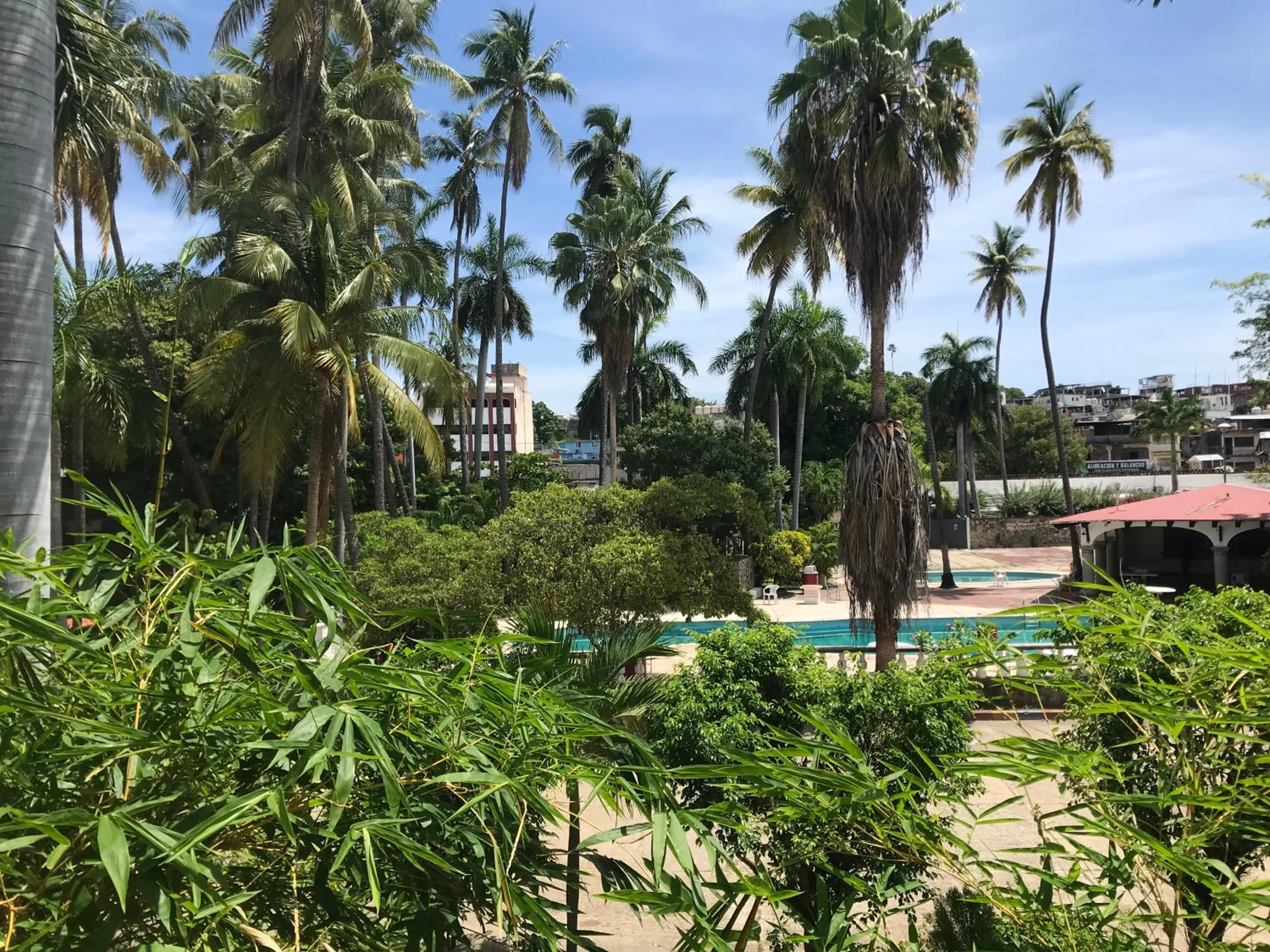 Garden in Hotel las hamacas