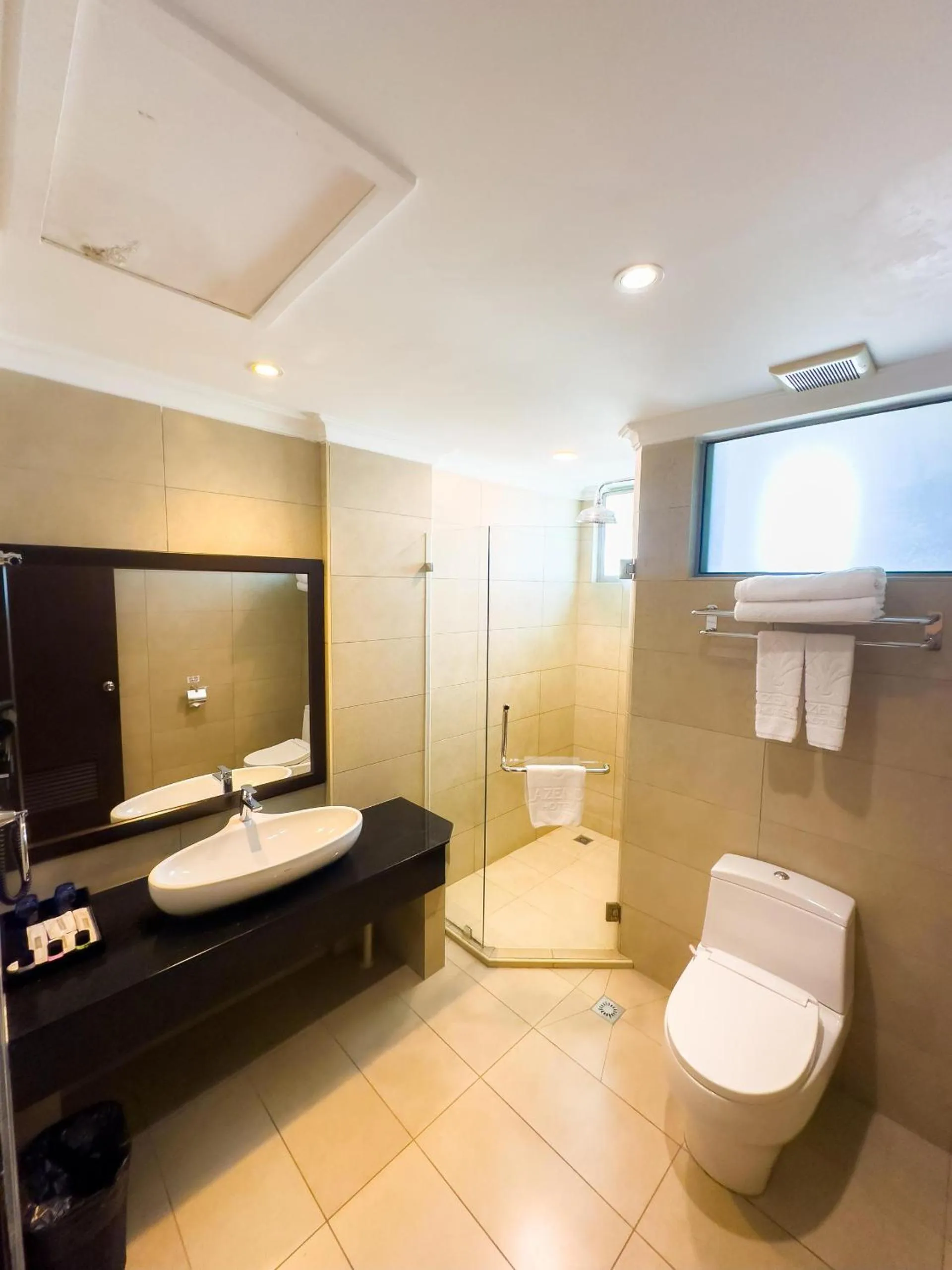 Toilet in Lazenda Hotel