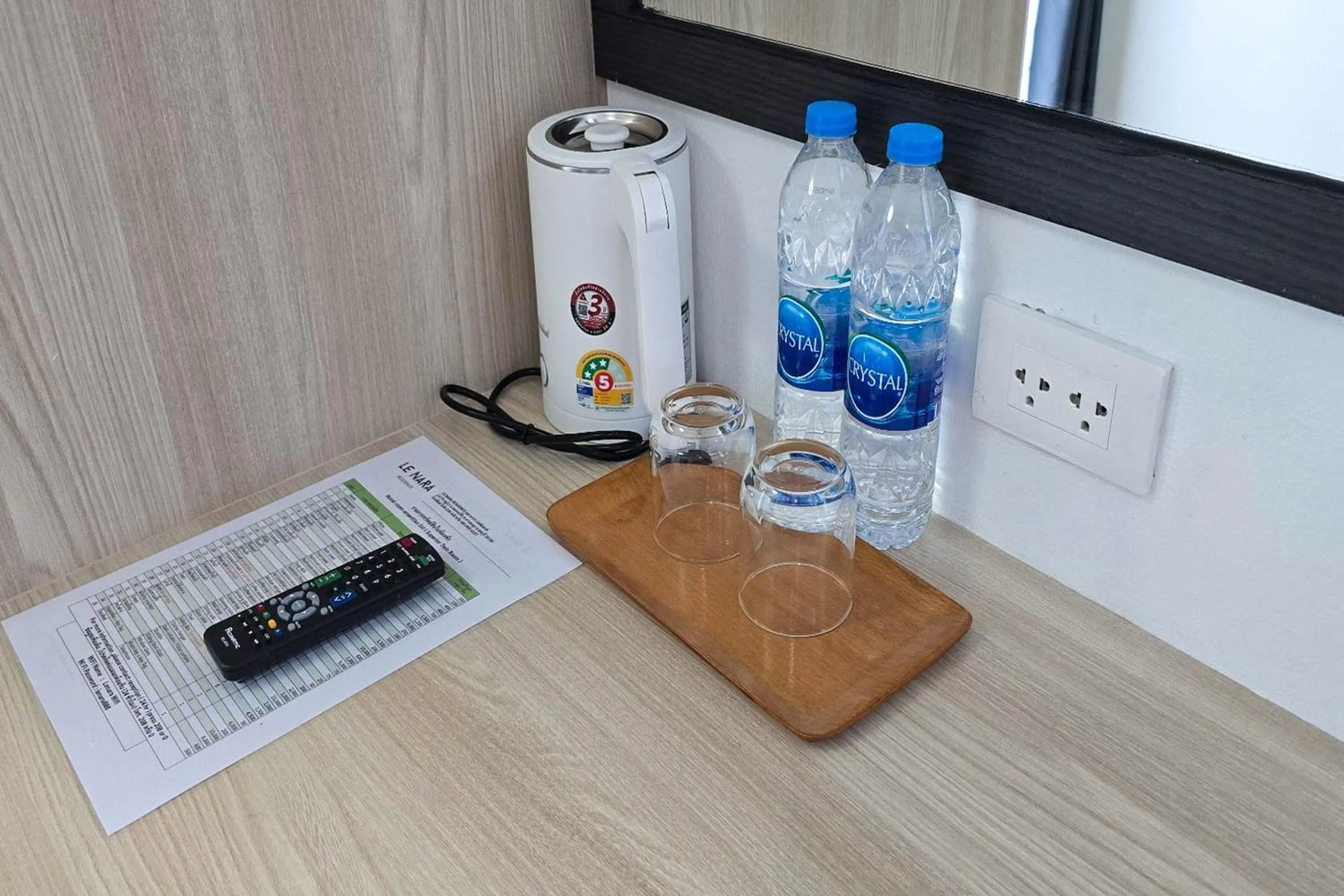 Decorative detail in Le Nara Residence