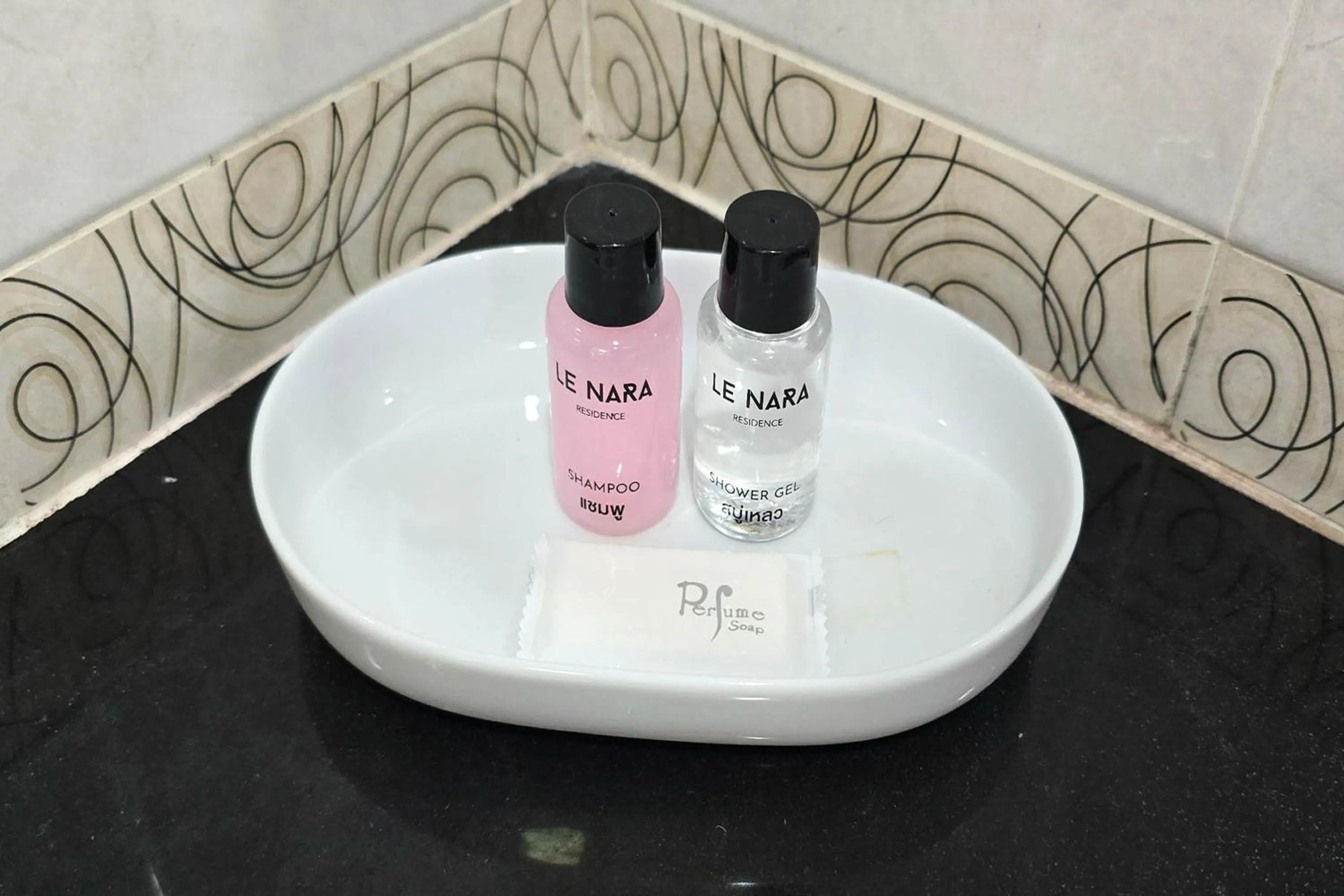 Decorative detail in Le Nara Residence