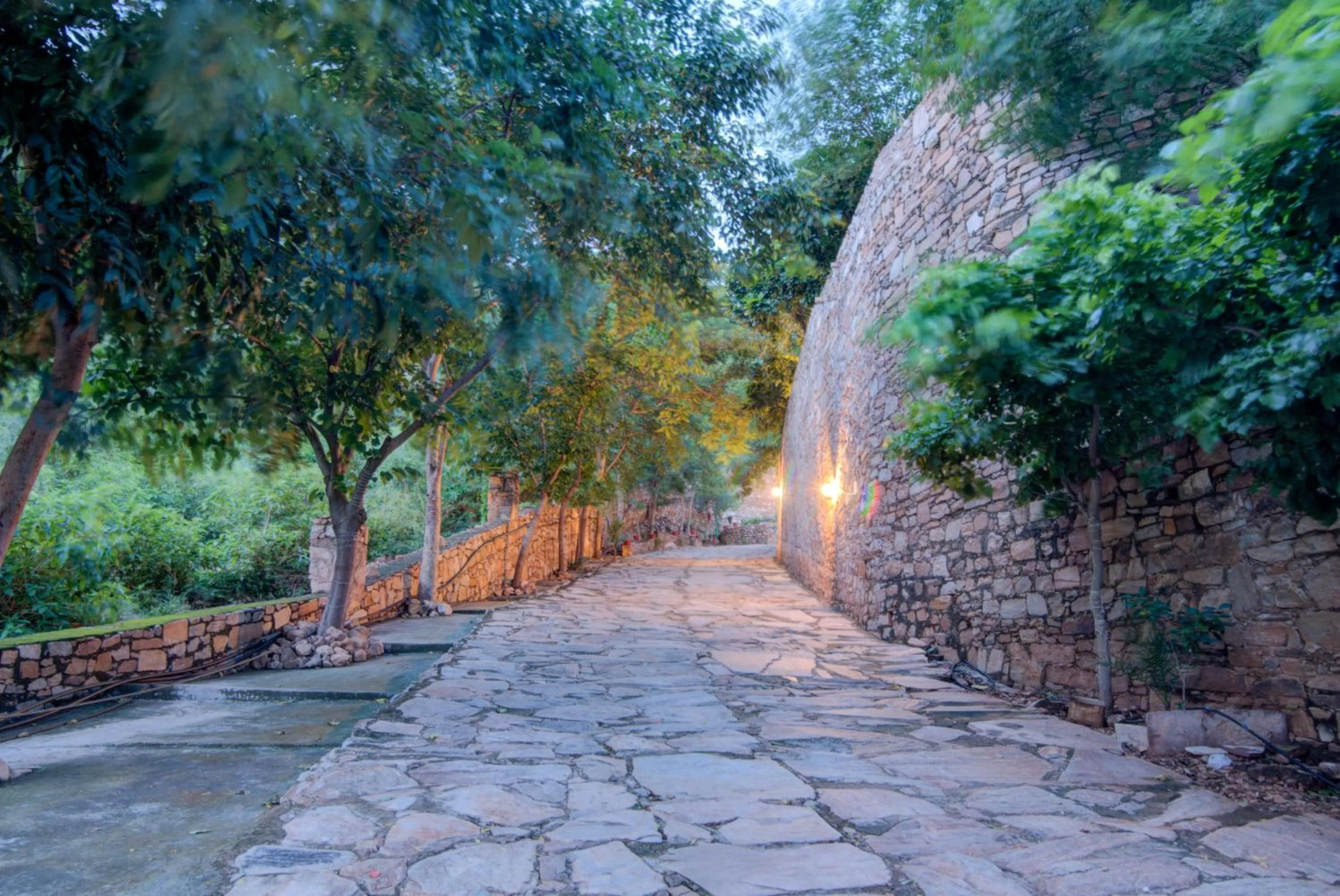 Facade/entrance in Fort Dadhikar, Alwar