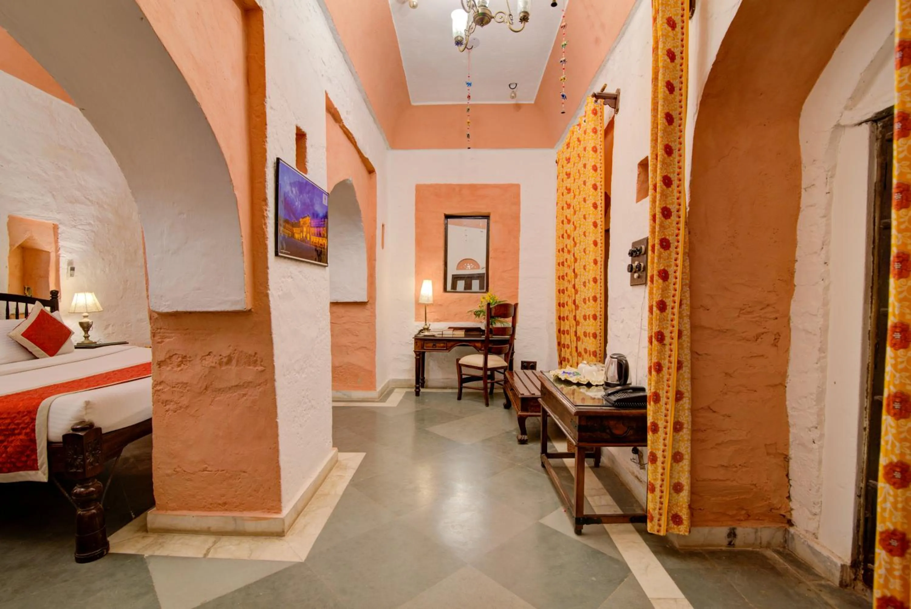Living room in Fort Dadhikar, Alwar