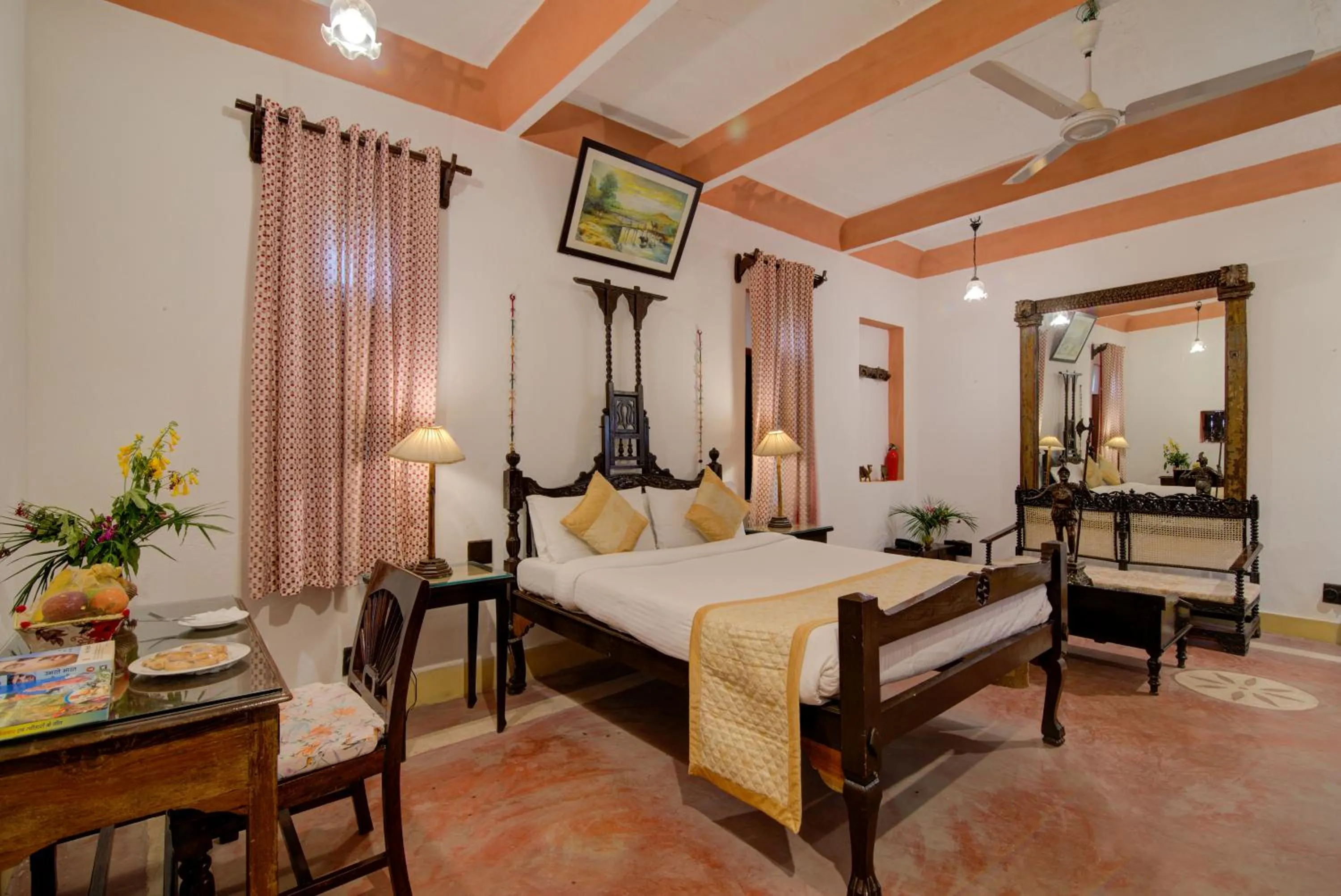 Bed in Fort Dadhikar, Alwar