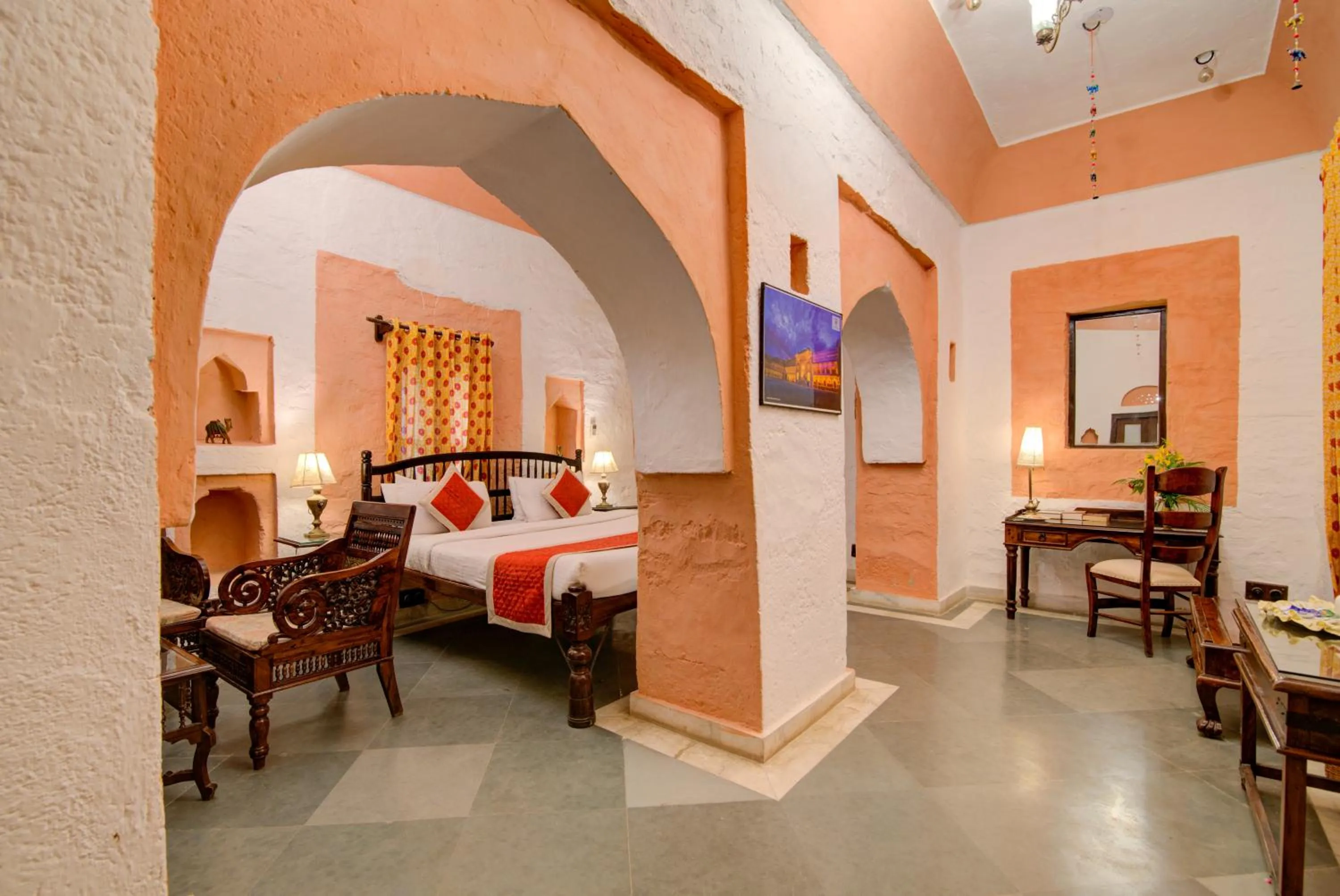 Bed in Fort Dadhikar, Alwar