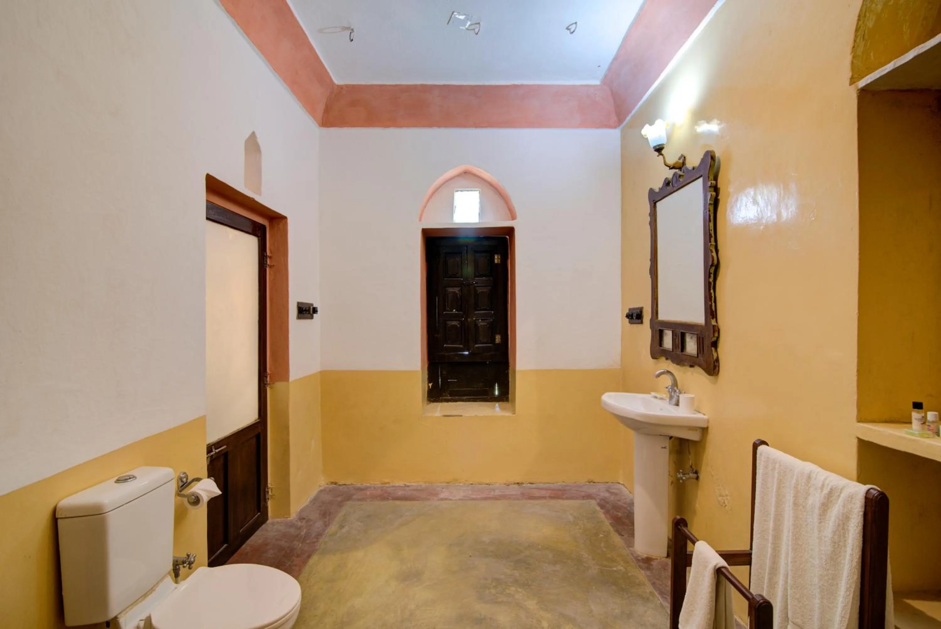 Toilet in Fort Dadhikar, Alwar