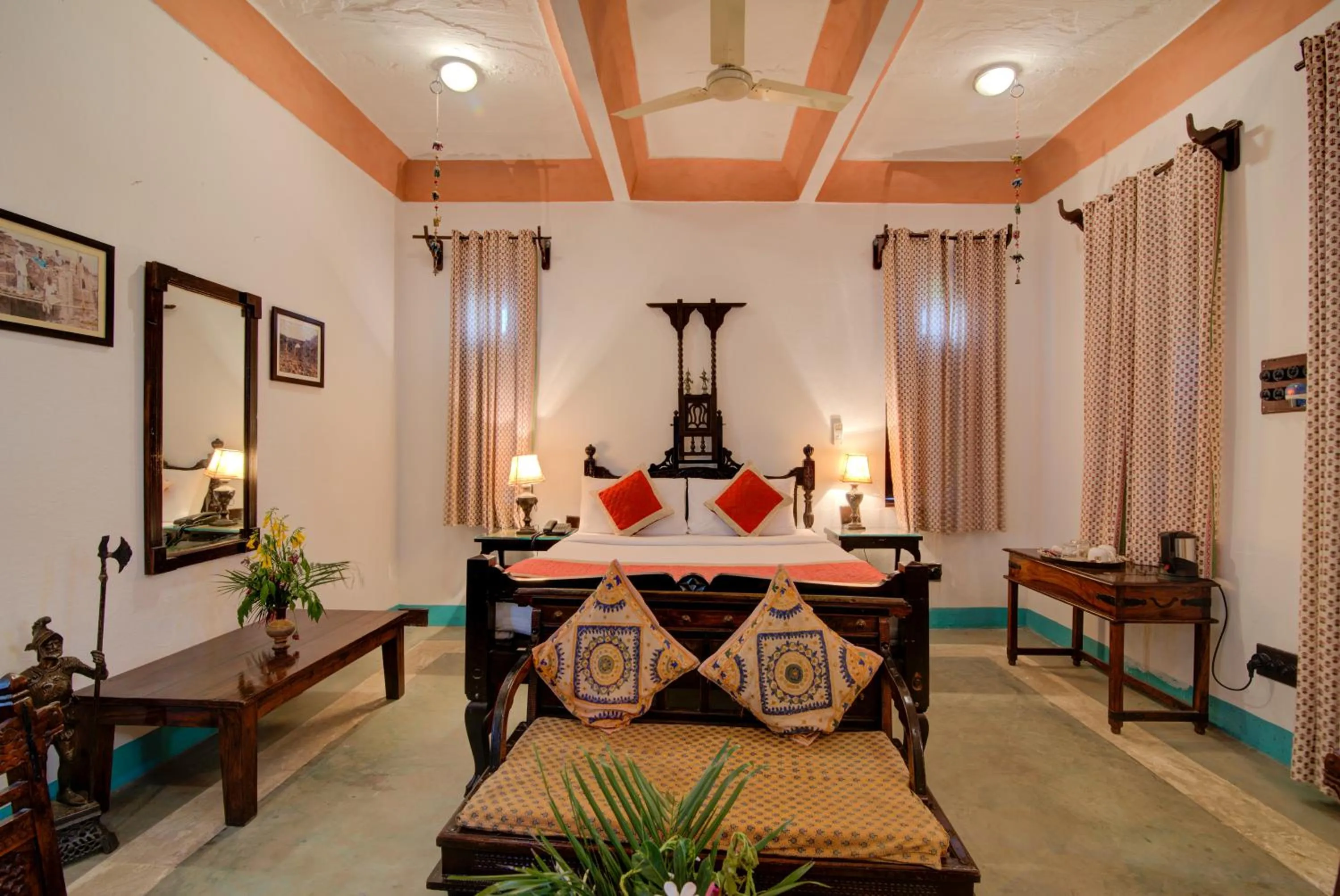 Bed in Fort Dadhikar, Alwar