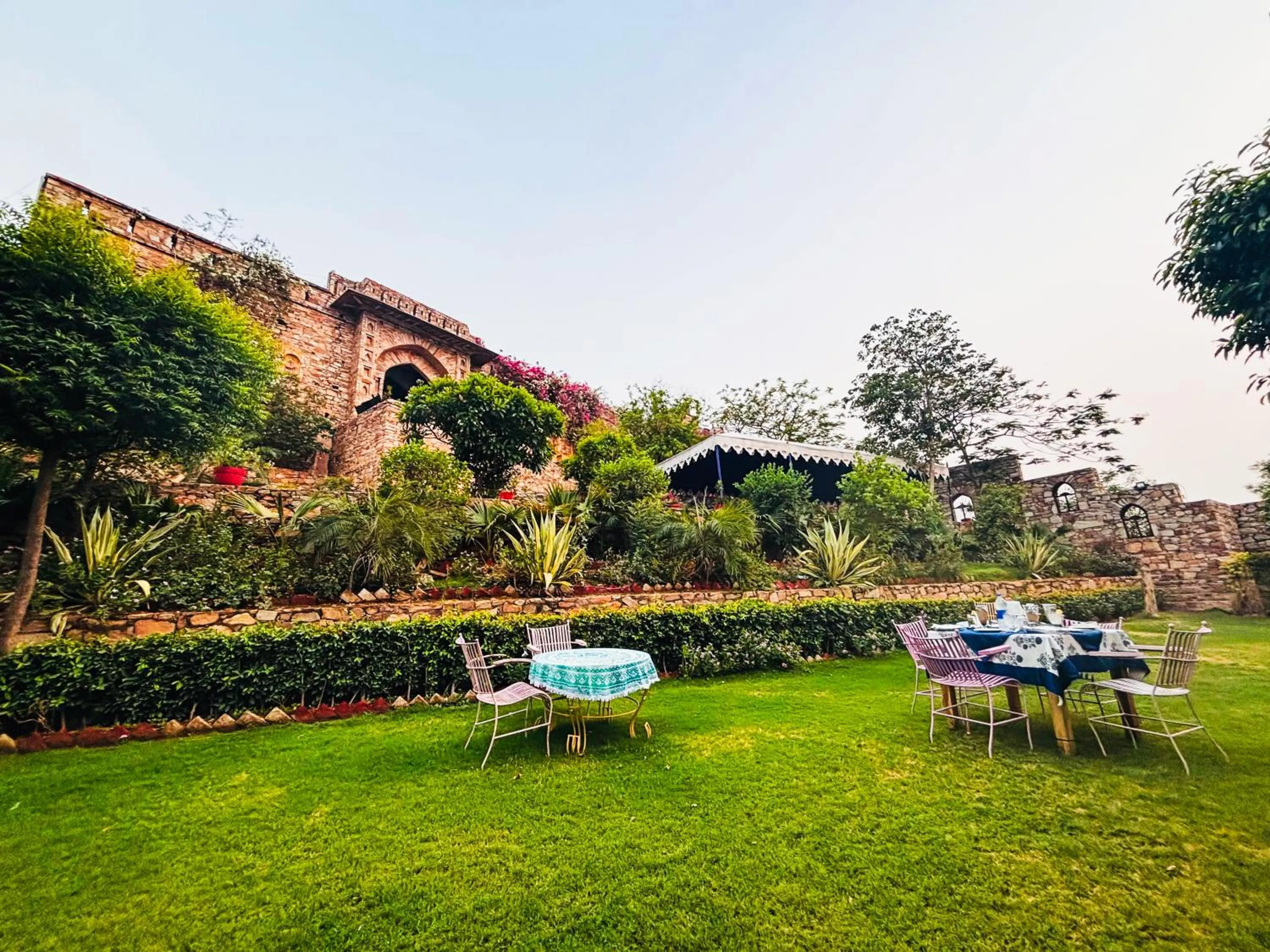 Garden in Fort Dadhikar, Alwar