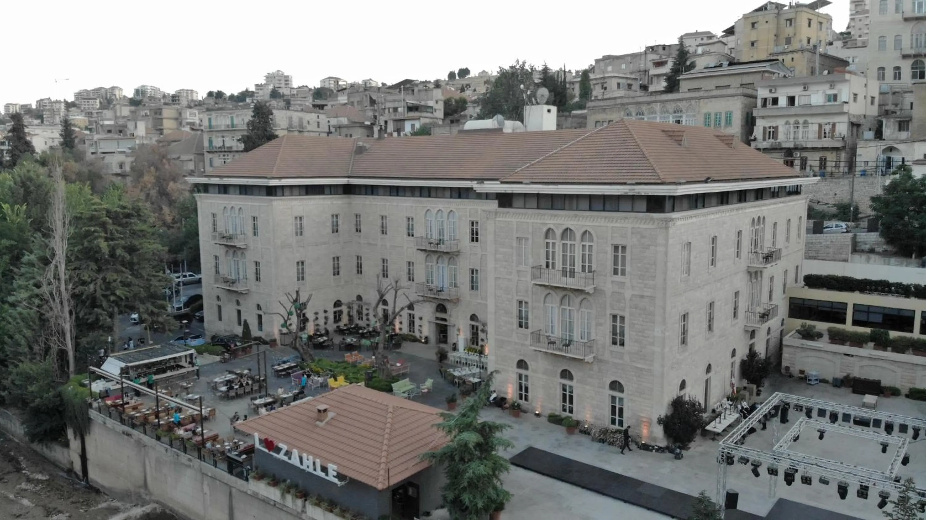 Property building in Grand Kadri Hotel - History Marked by Cristal Lebanon