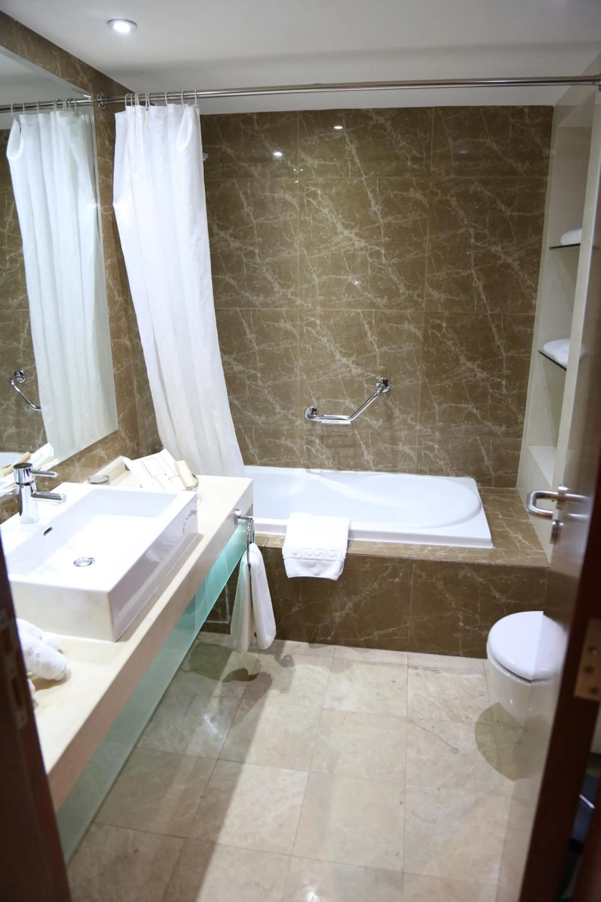 Bathroom in Grand Kadri Hotel - History Marked by Cristal Lebanon