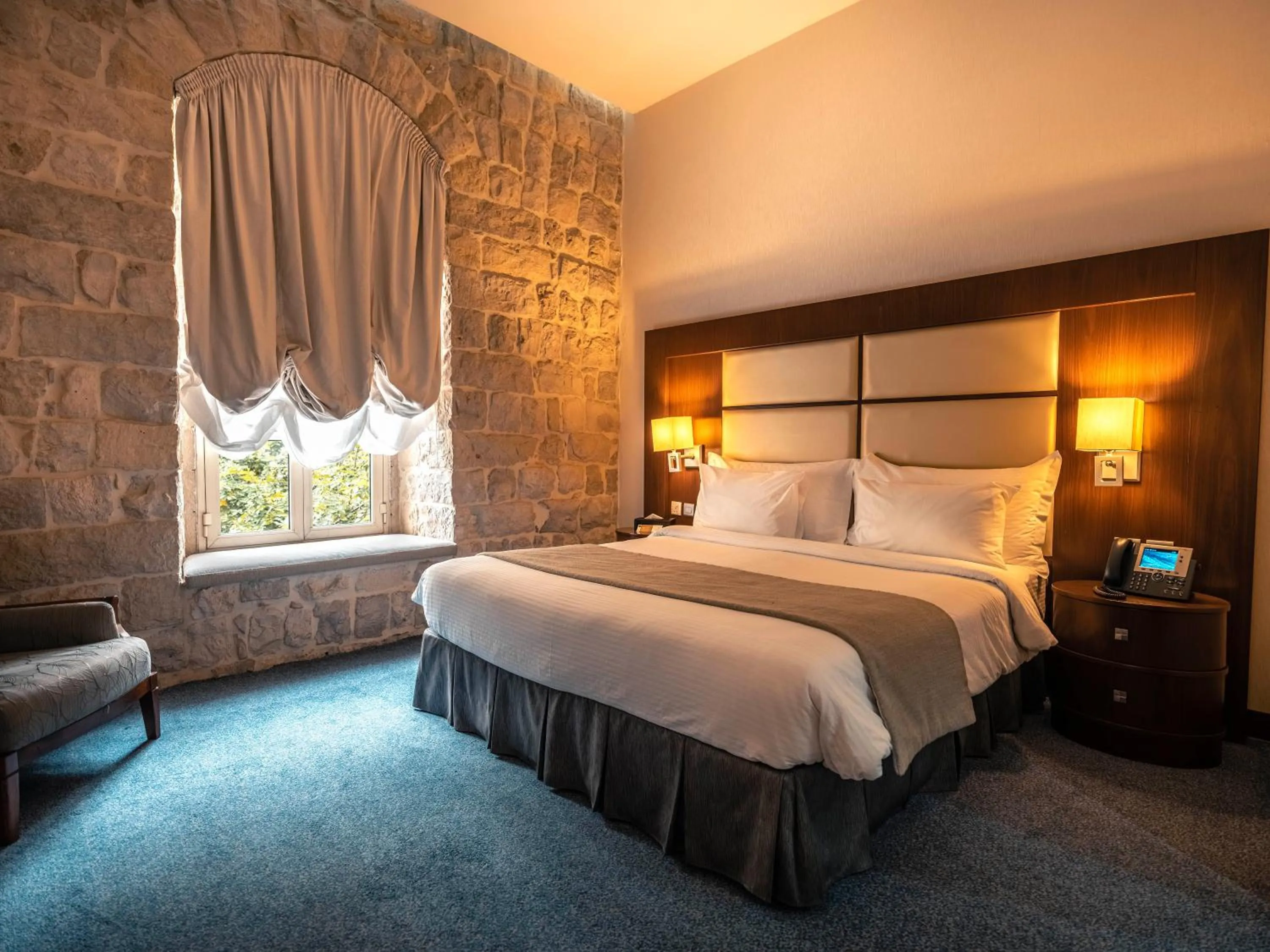 Bedroom, Bed in Grand Kadri Hotel - History Marked by Cristal Lebanon