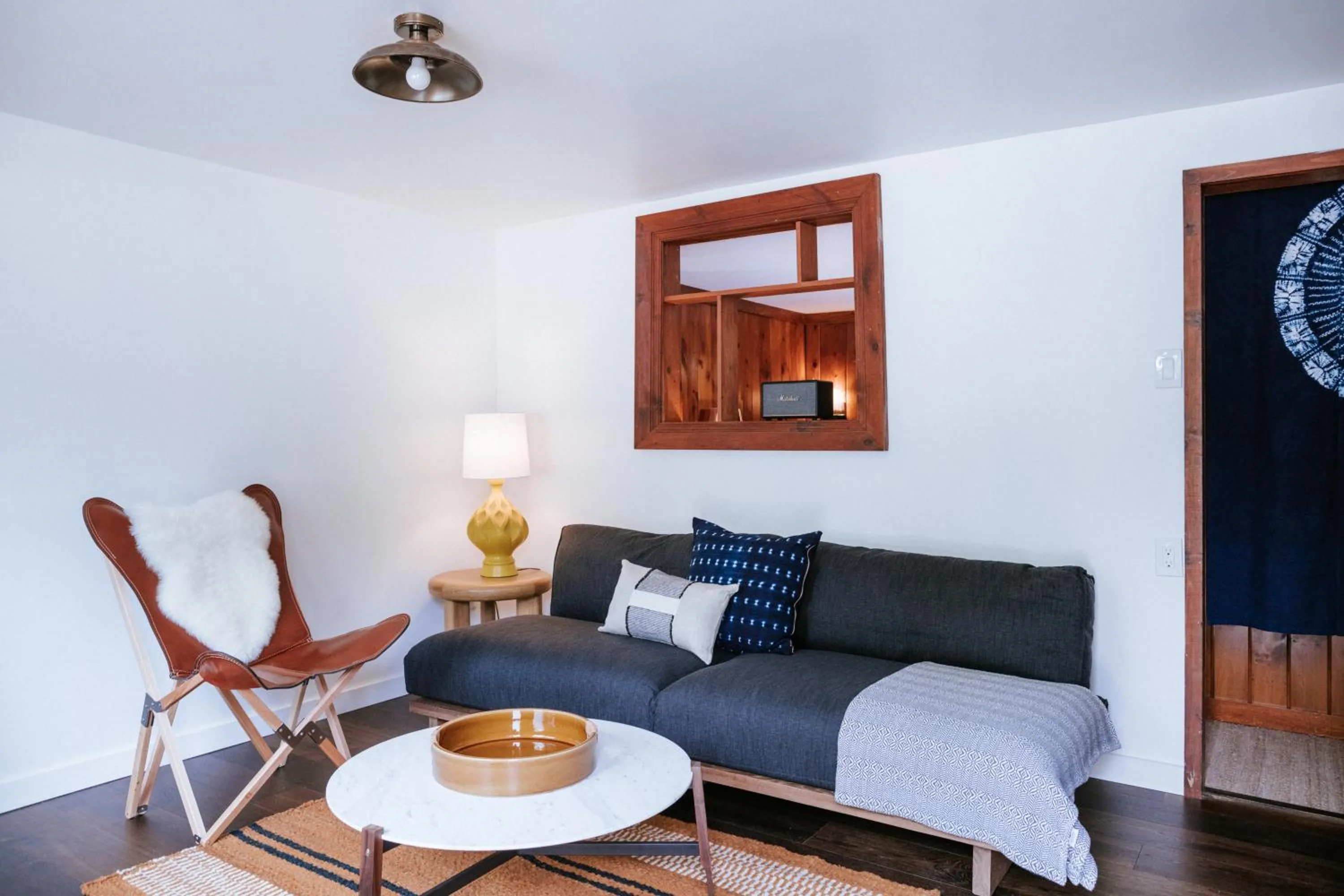 Living room in The Leeway