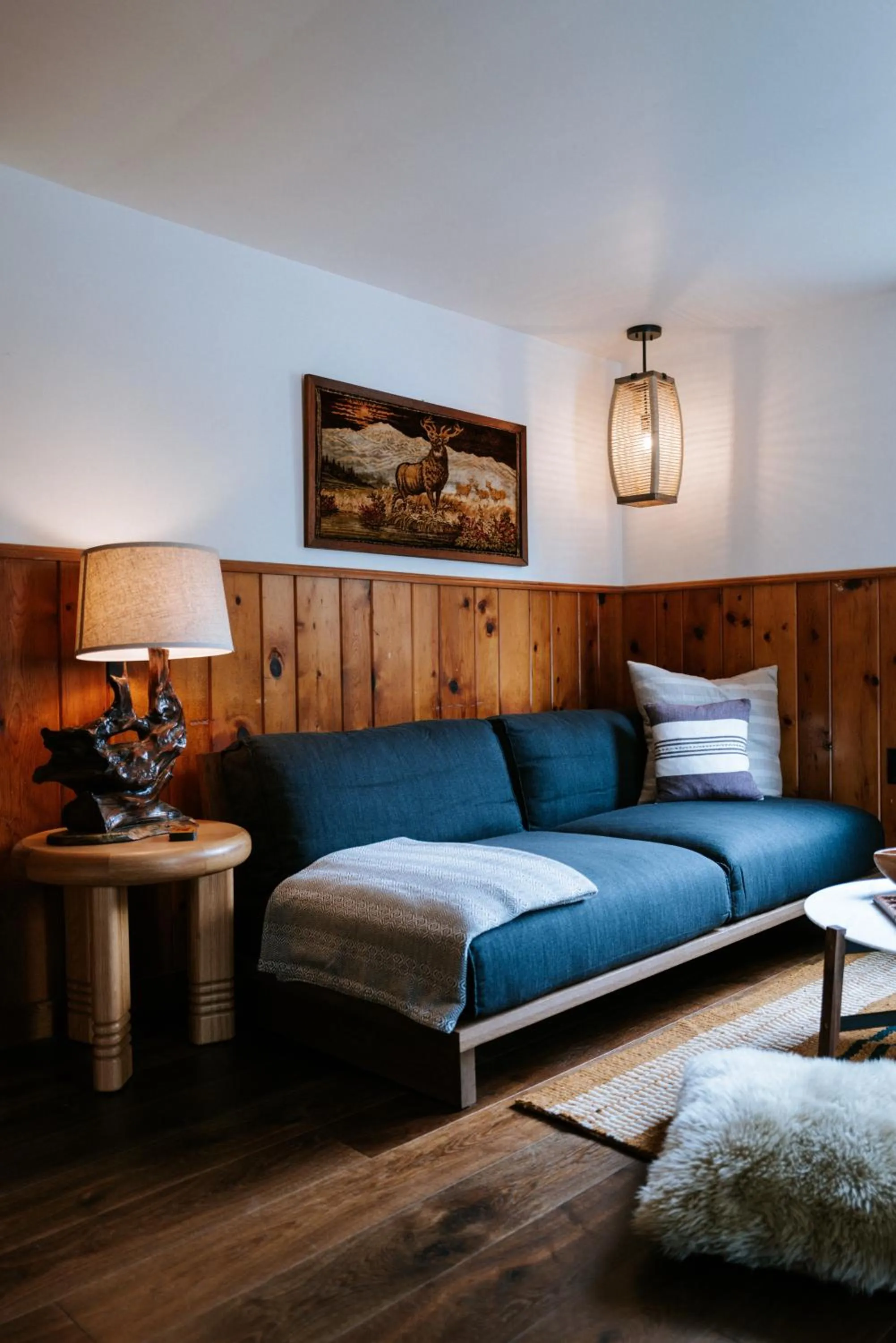 Living room in The Leeway